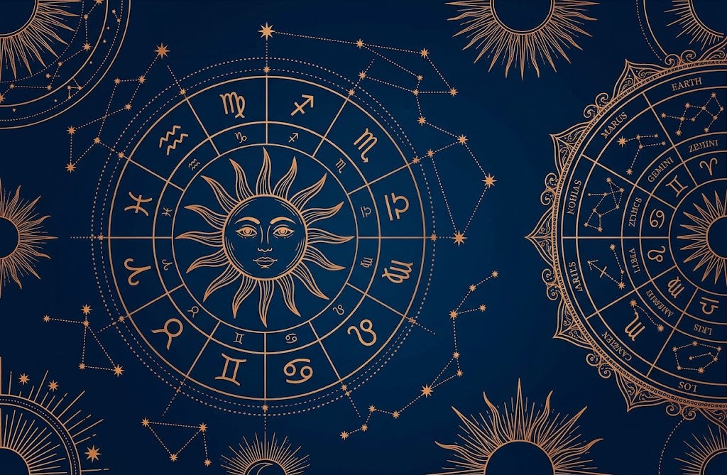 Celestial & Astrological Line Art