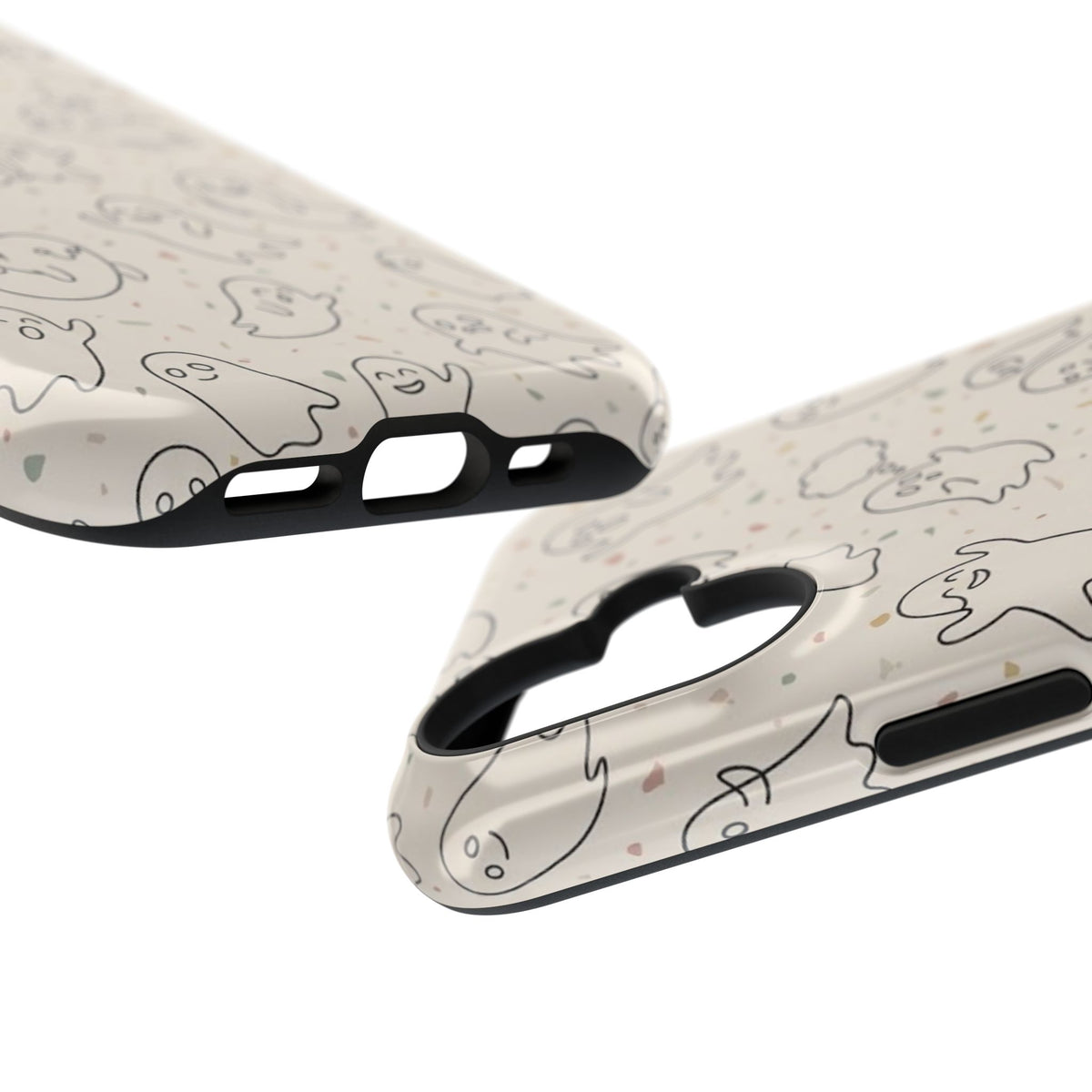 Cute Ghost Pattern - Impact Resistant Phone Case