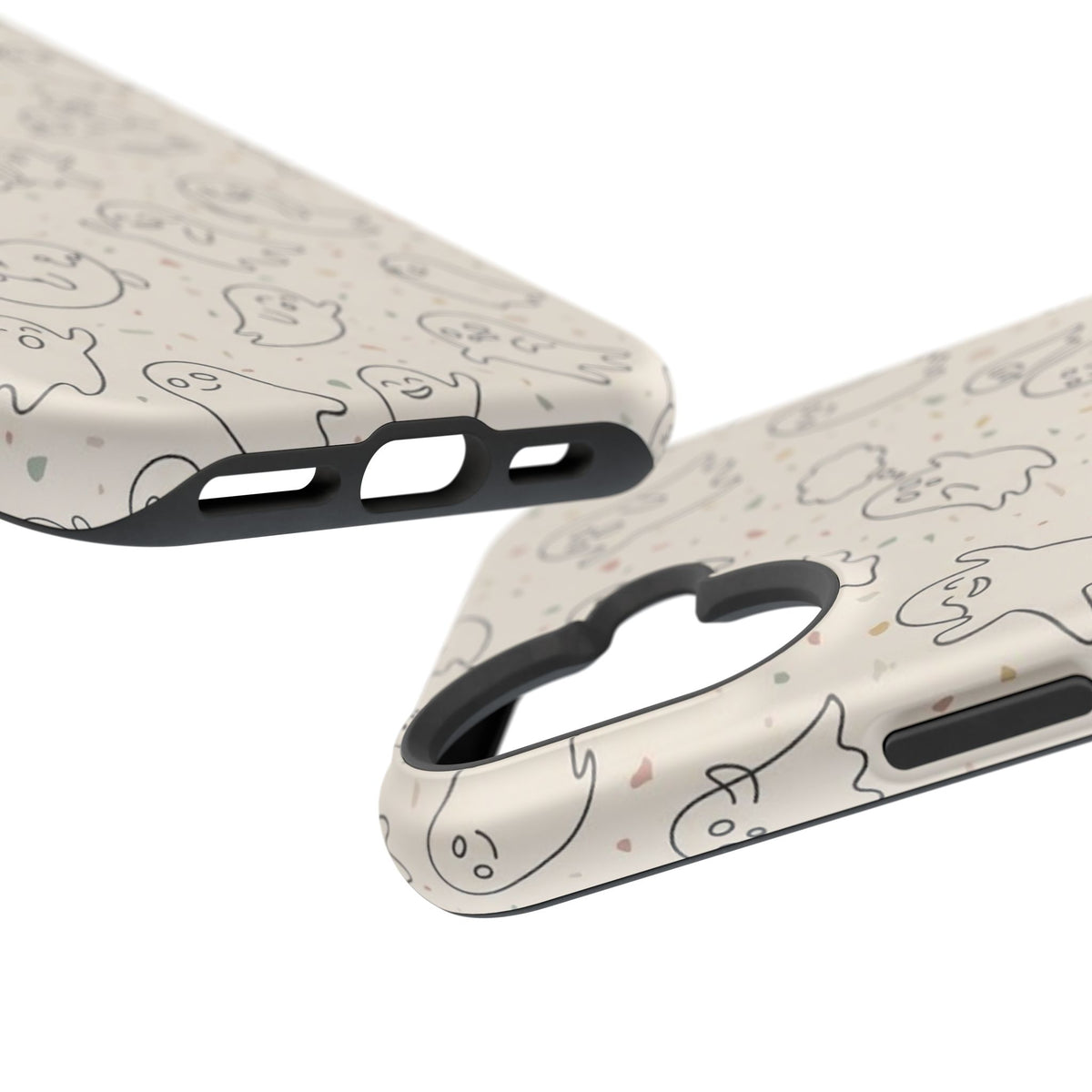 Cute Ghost Pattern - Impact Resistant Phone Case