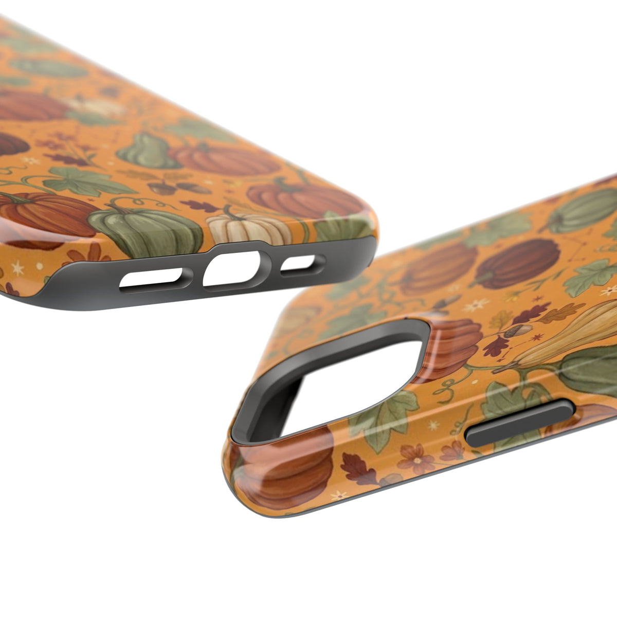 Autumn Pumpkin Pattern - Impact Resistant Phone Case