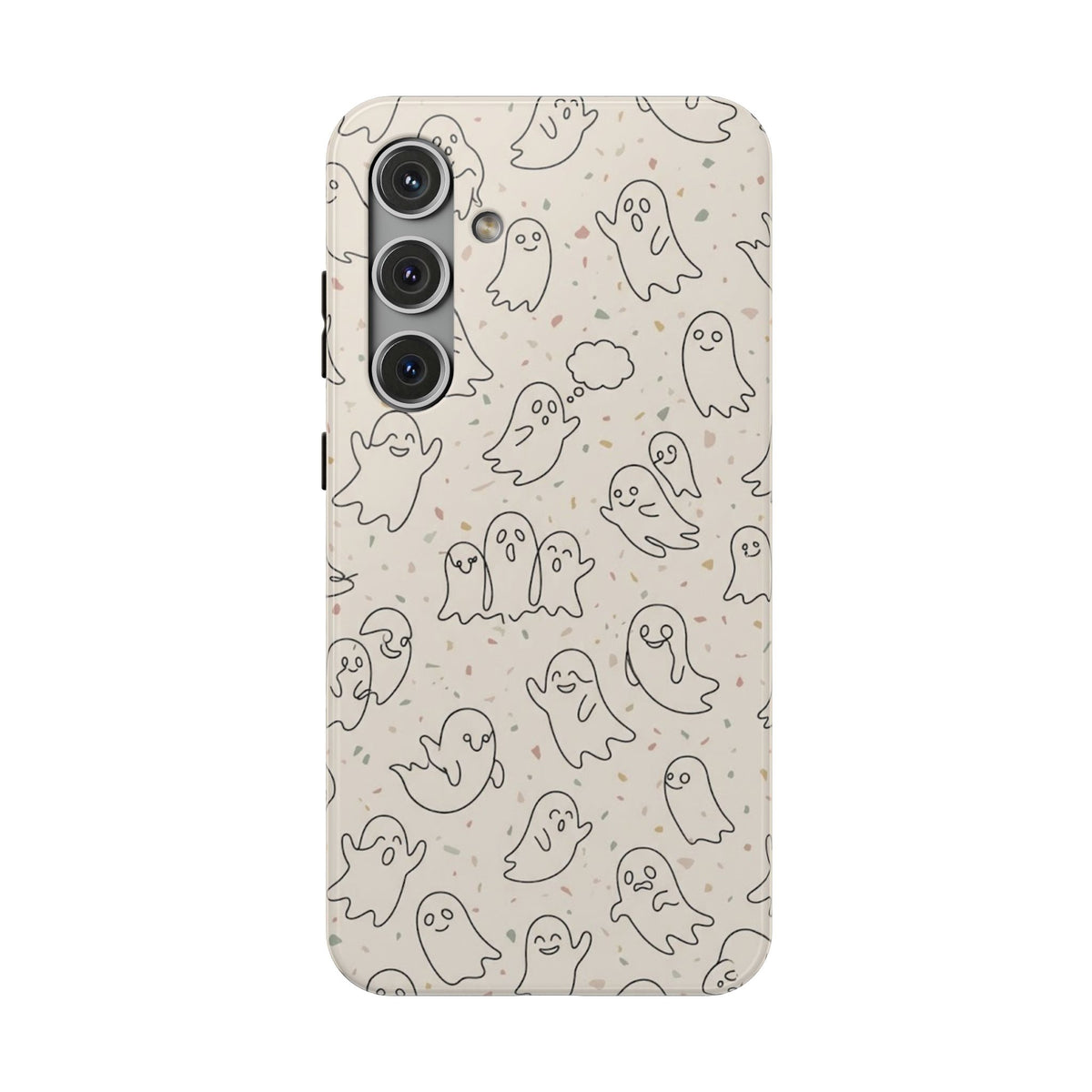 Cute Ghost Pattern - Impact Resistant Phone Case