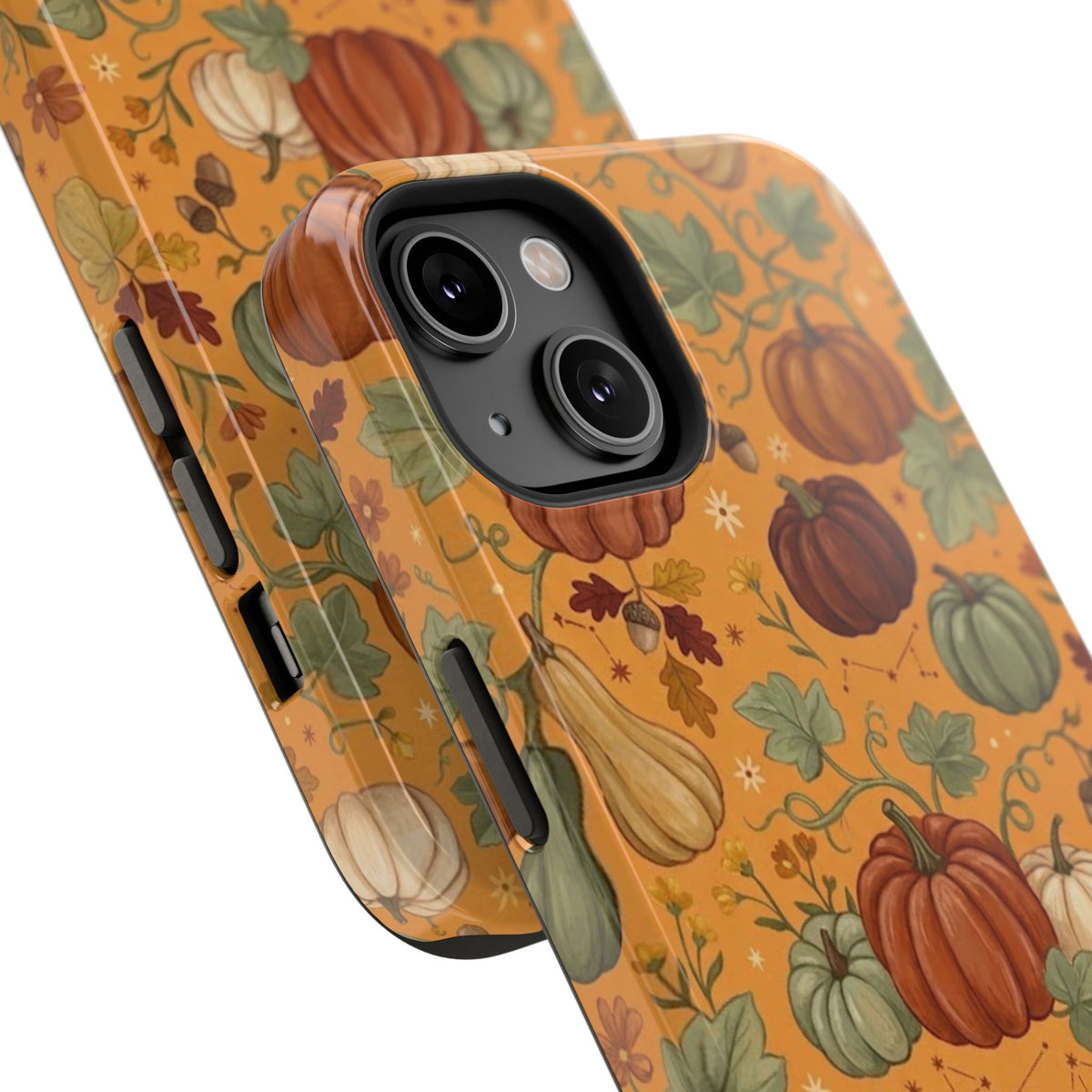 Autumn Pumpkin Pattern - Impact Resistant Phone Case