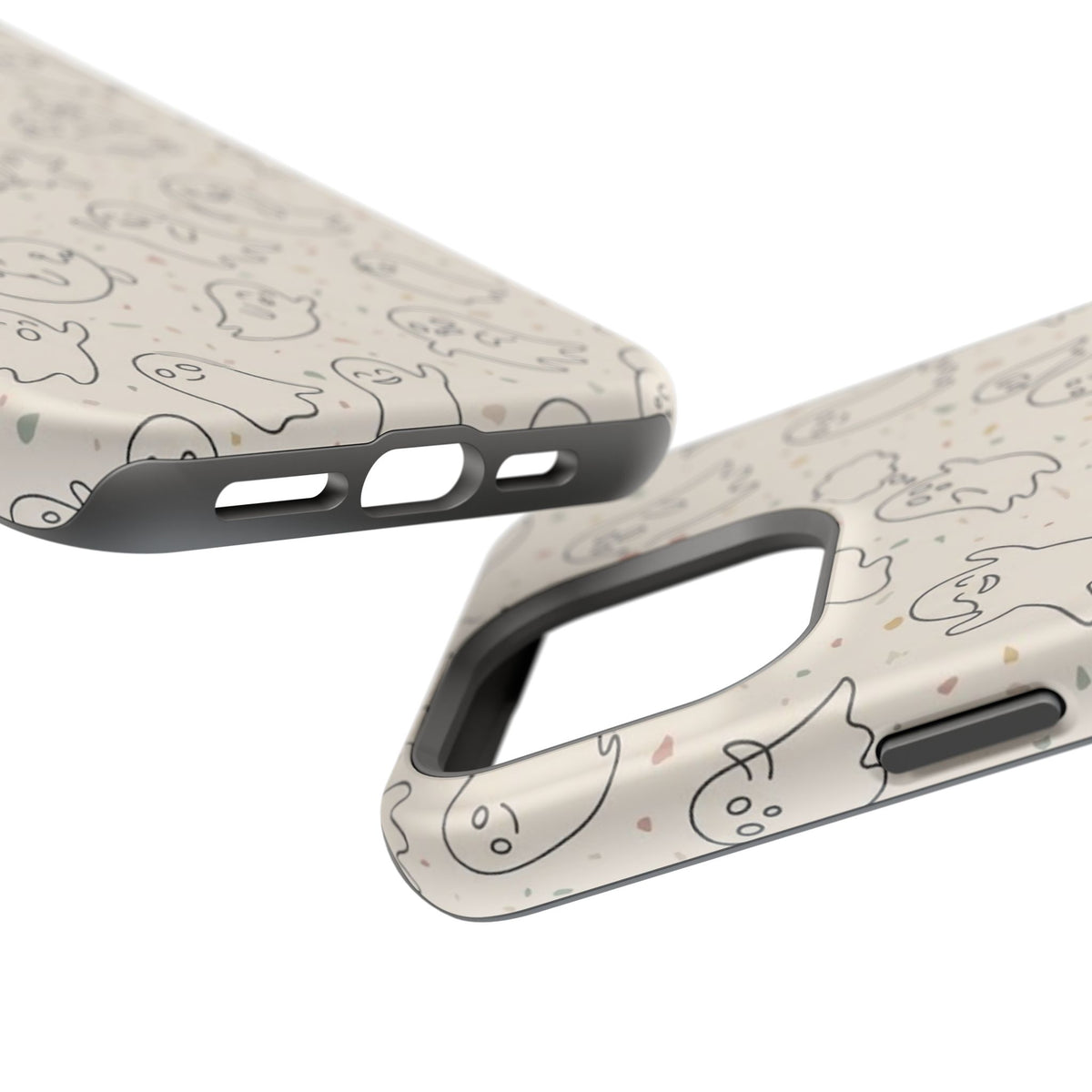 Cute Ghost Pattern - Impact Resistant Phone Case