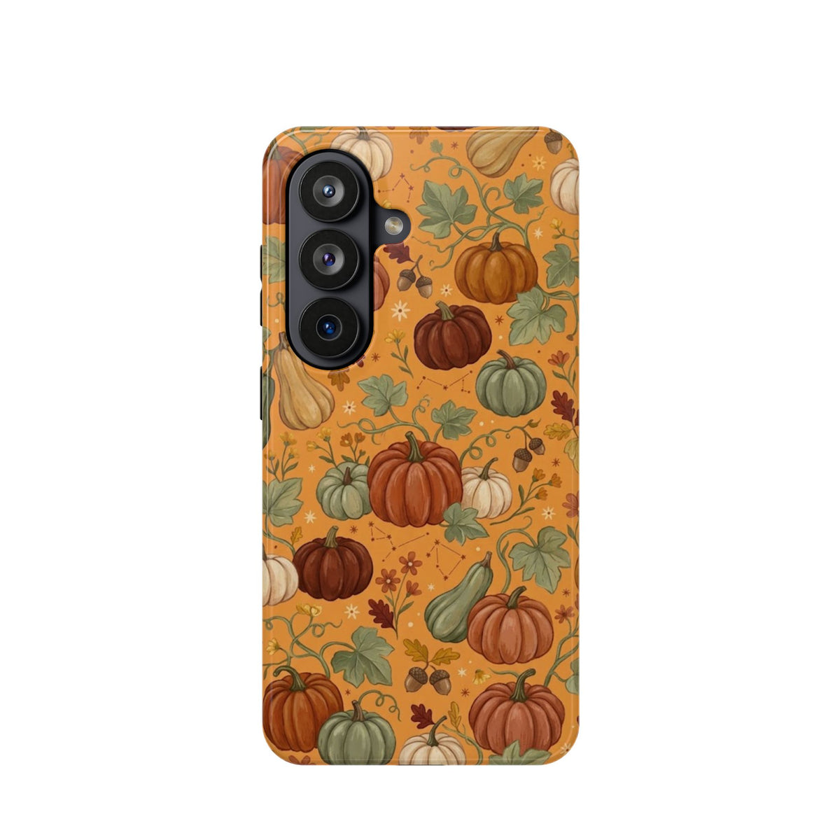 Autumn Pumpkin Pattern - Impact Resistant Phone Case