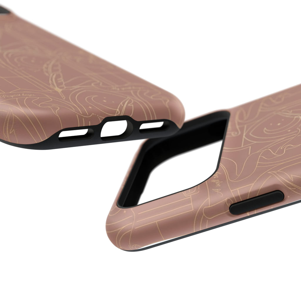 Terracotta Floral Arch Phone Case
