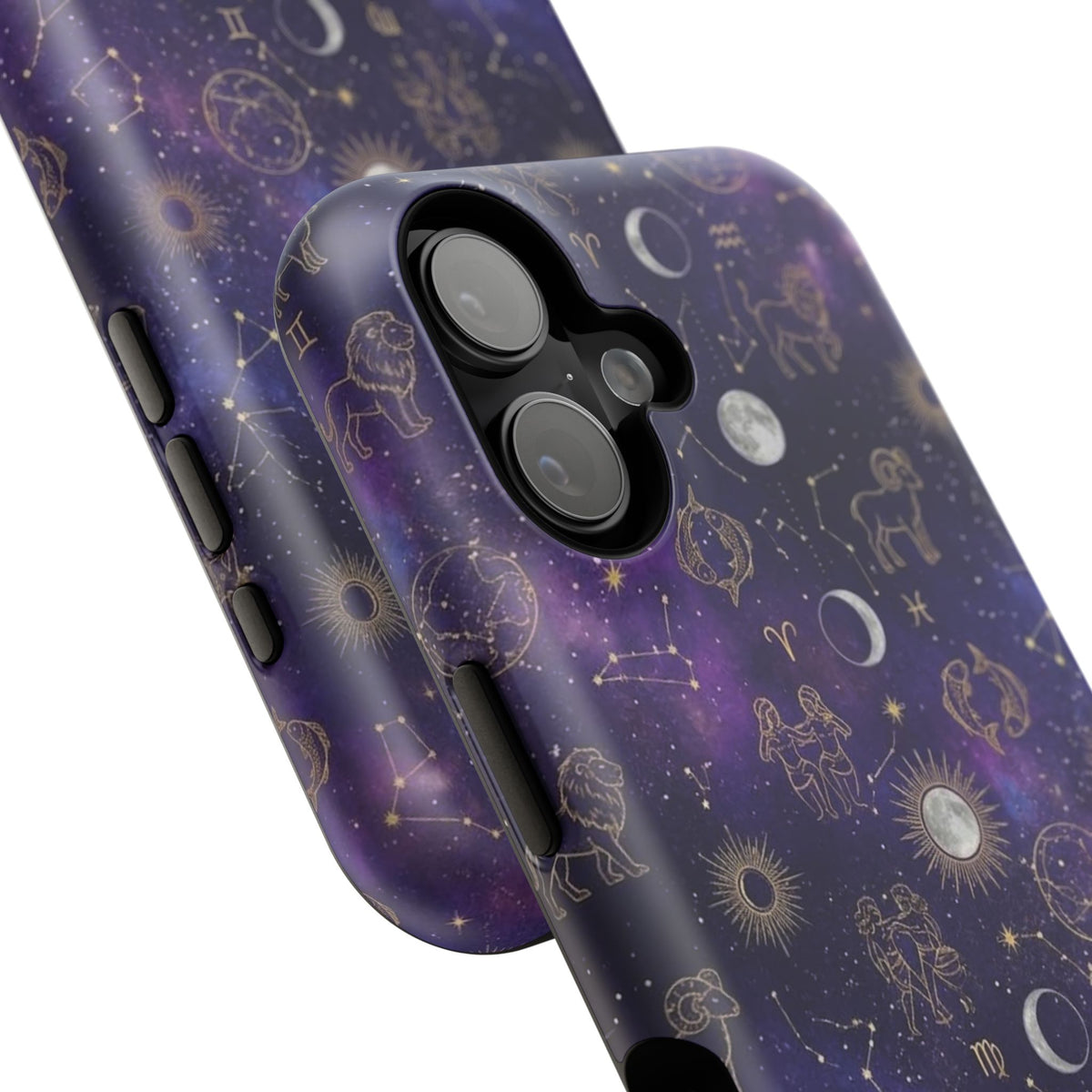 Zodiac Constellation & Moon Phases - Impact-Resistant Phone Case