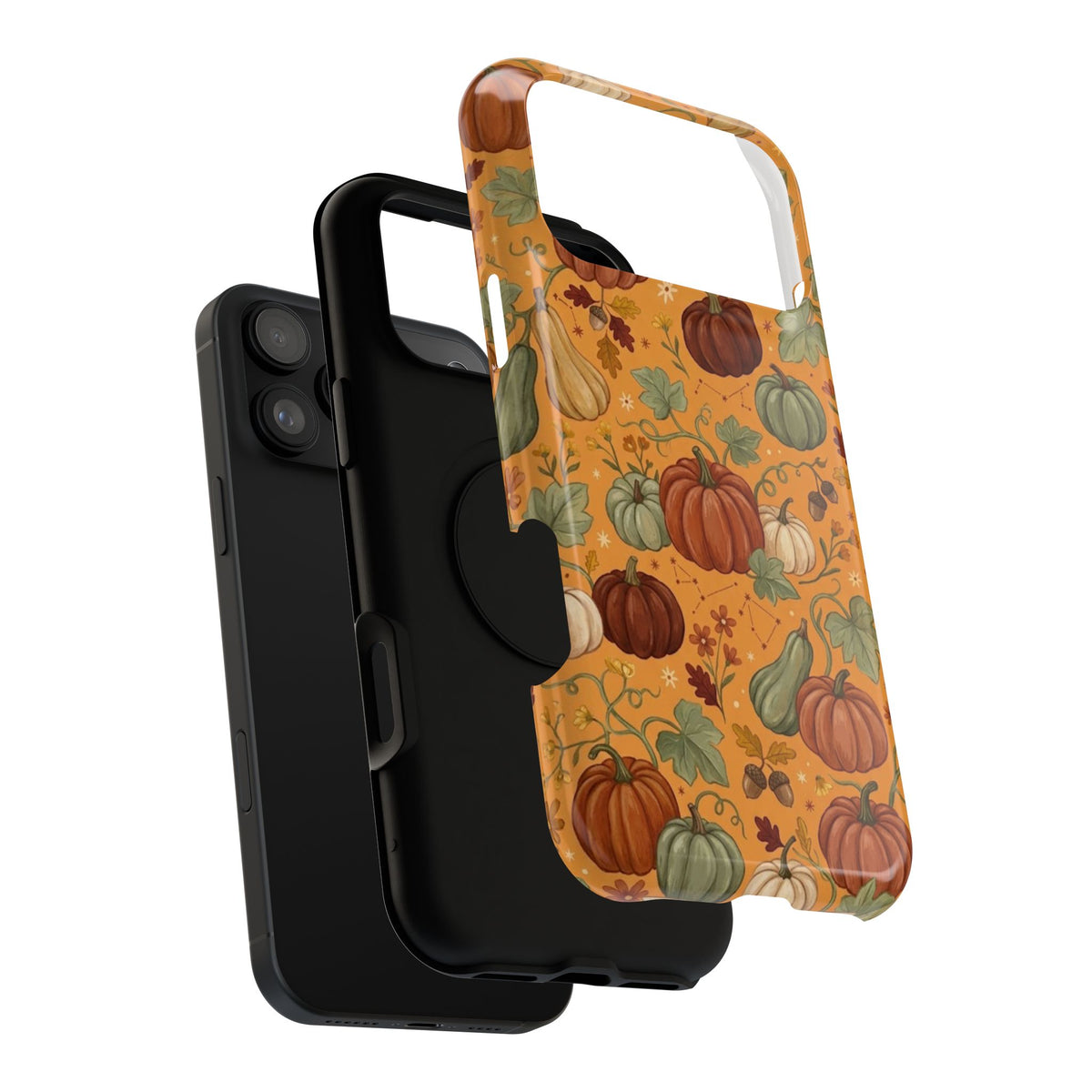 Autumn Pumpkin Pattern - Impact Resistant Phone Case