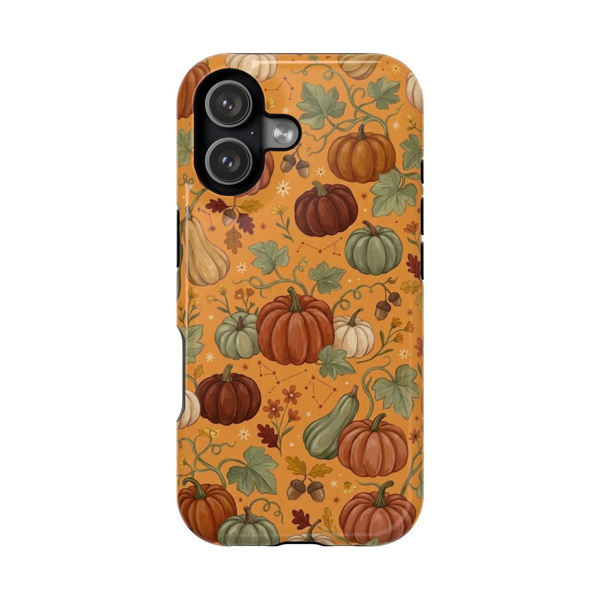 Autumn Pumpkin Pattern - Impact Resistant Phone Case