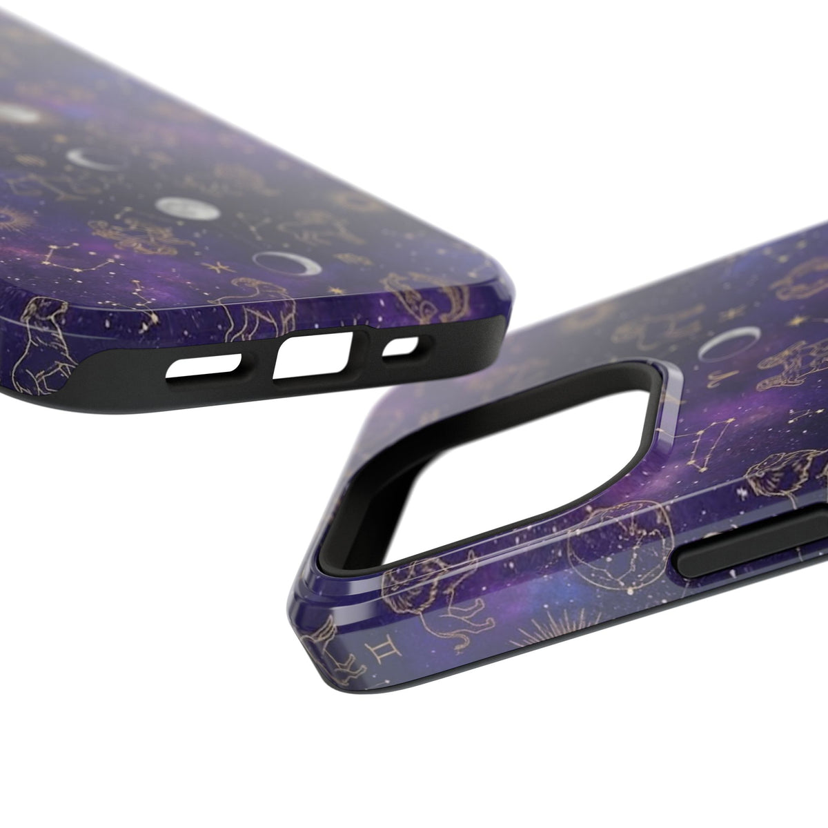 Zodiac Constellation & Moon Phases - Impact-Resistant Phone Case
