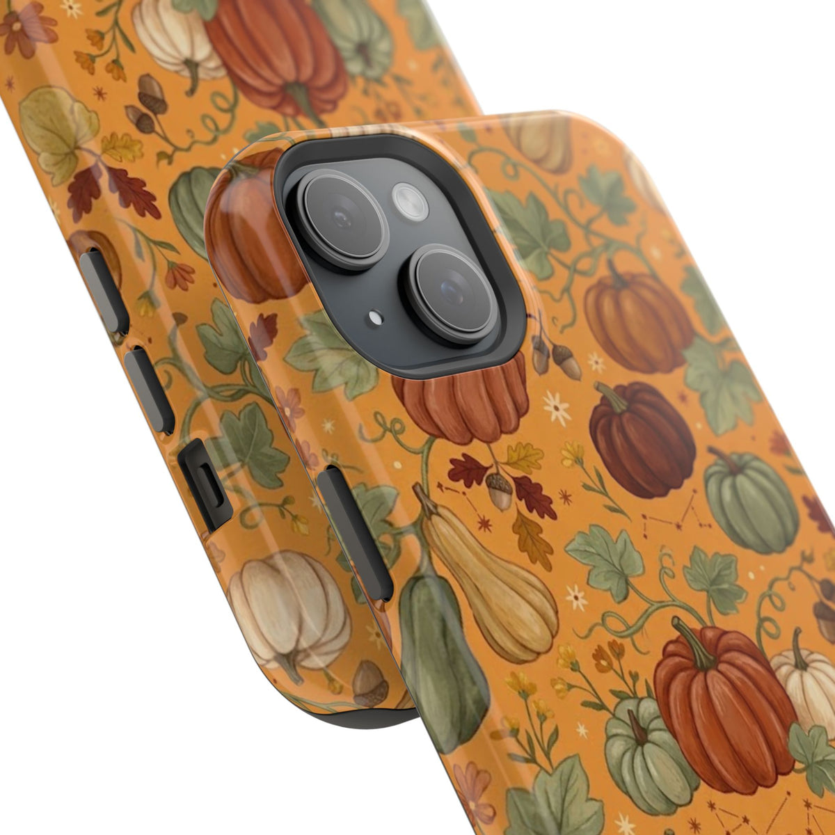 Autumn Pumpkin Pattern - Impact Resistant Phone Case
