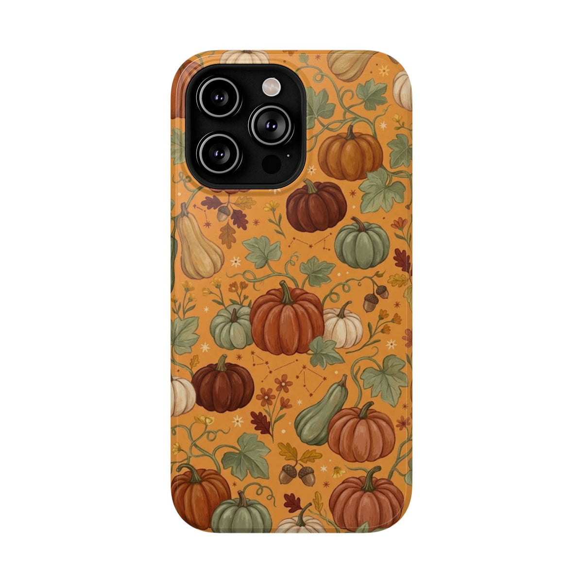 Autumn Pumpkin Pattern - Impact Resistant Phone Case