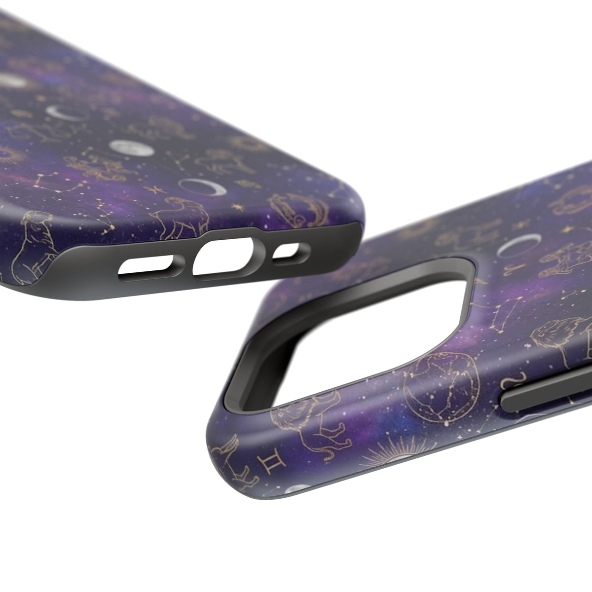 Zodiac Constellation & Moon Phases - Impact-Resistant Phone Case