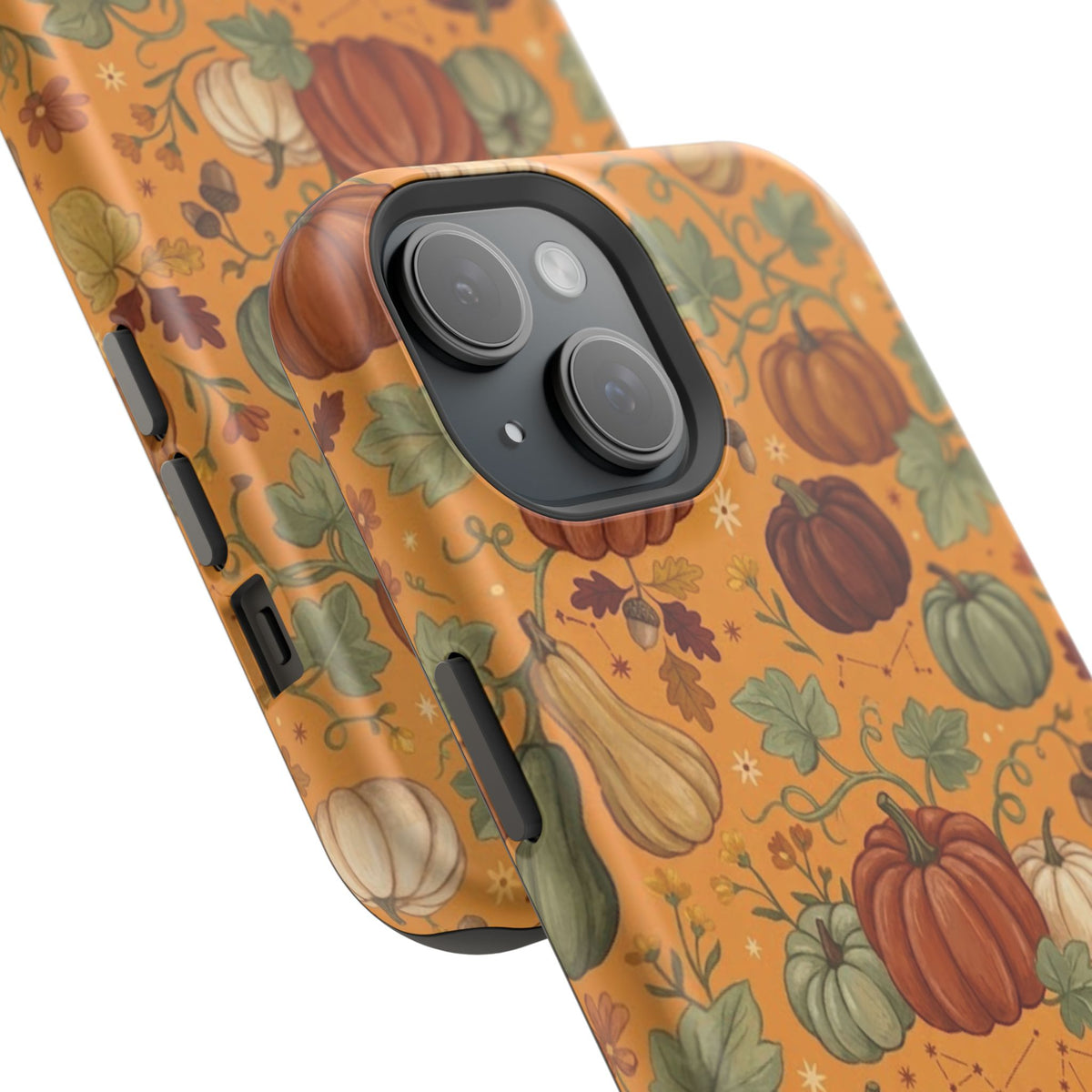 Autumn Pumpkin Pattern - Impact Resistant Phone Case