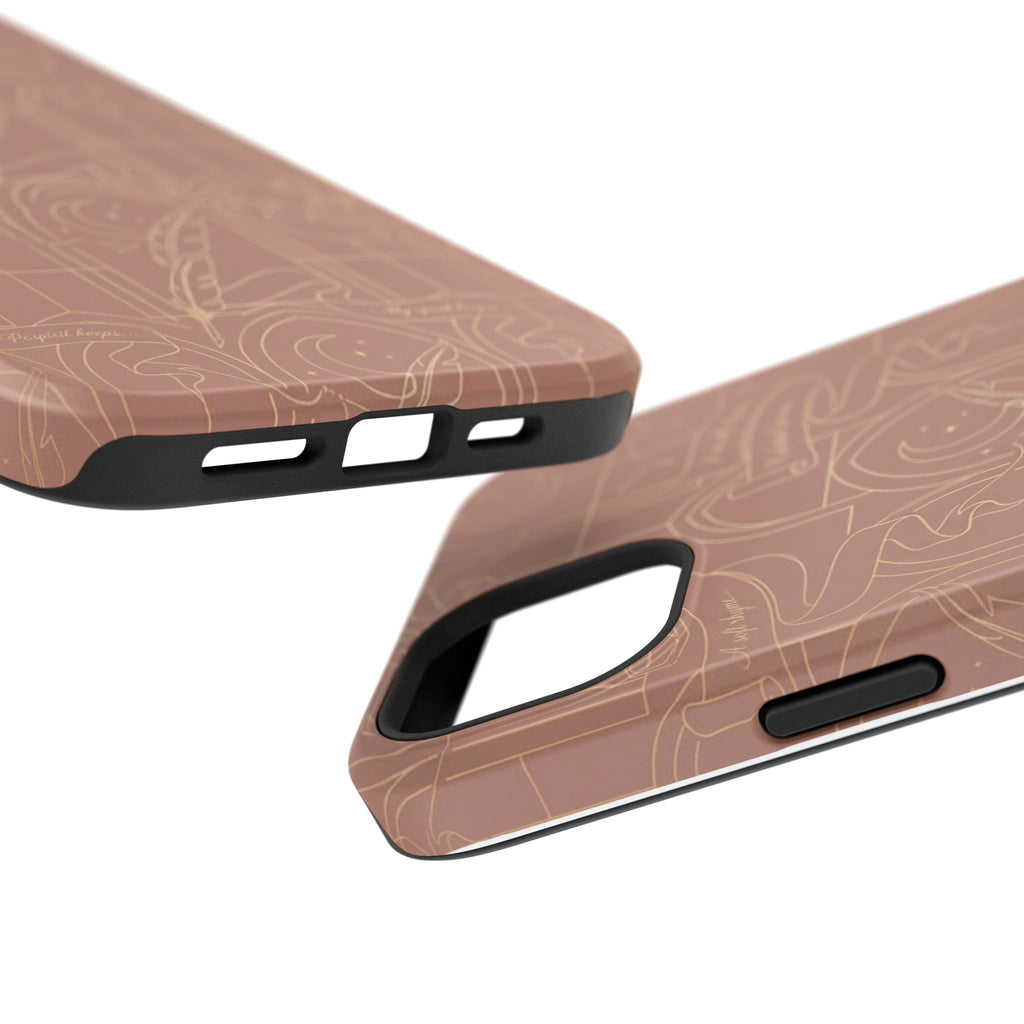 Terracotta Floral Arch Phone Case