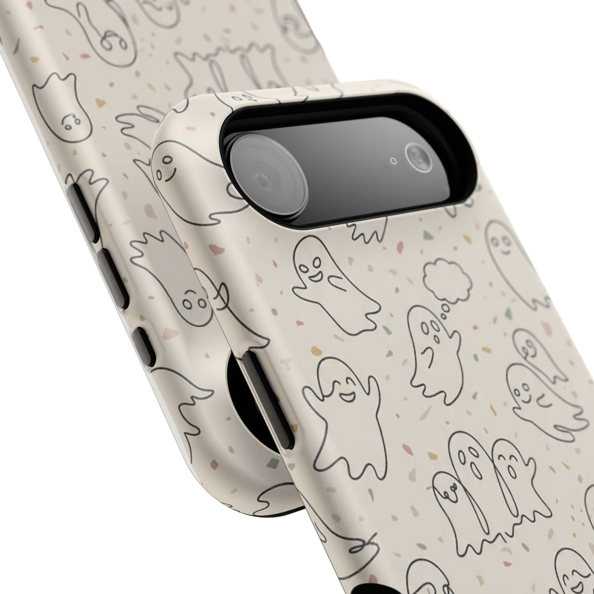 Cute Ghost Pattern - Impact Resistant Phone Case