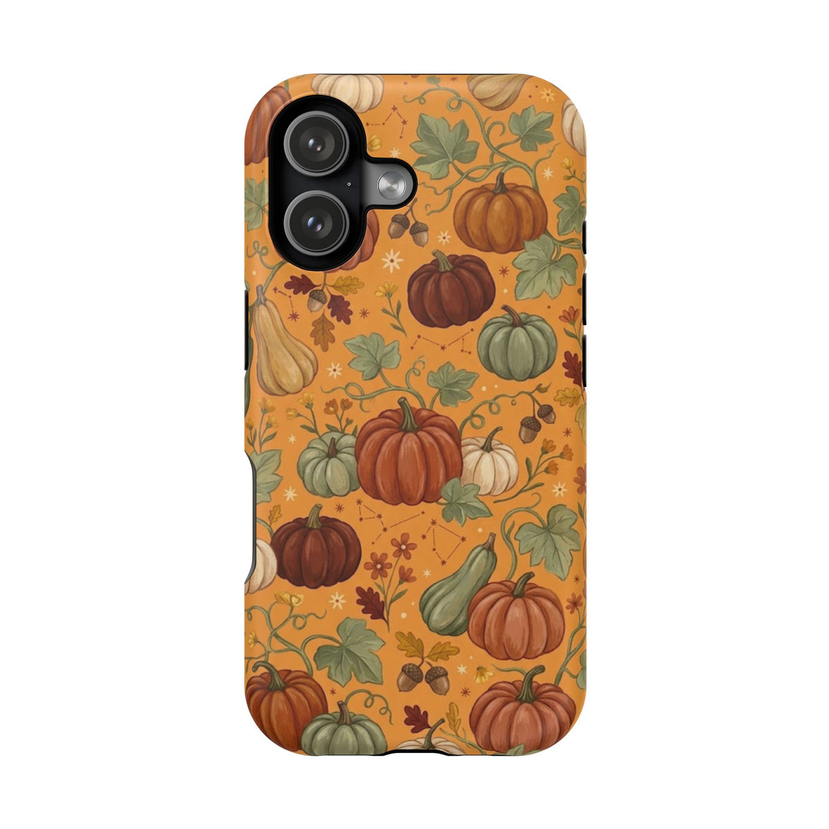 Autumn Pumpkin Pattern - Impact Resistant Phone Case