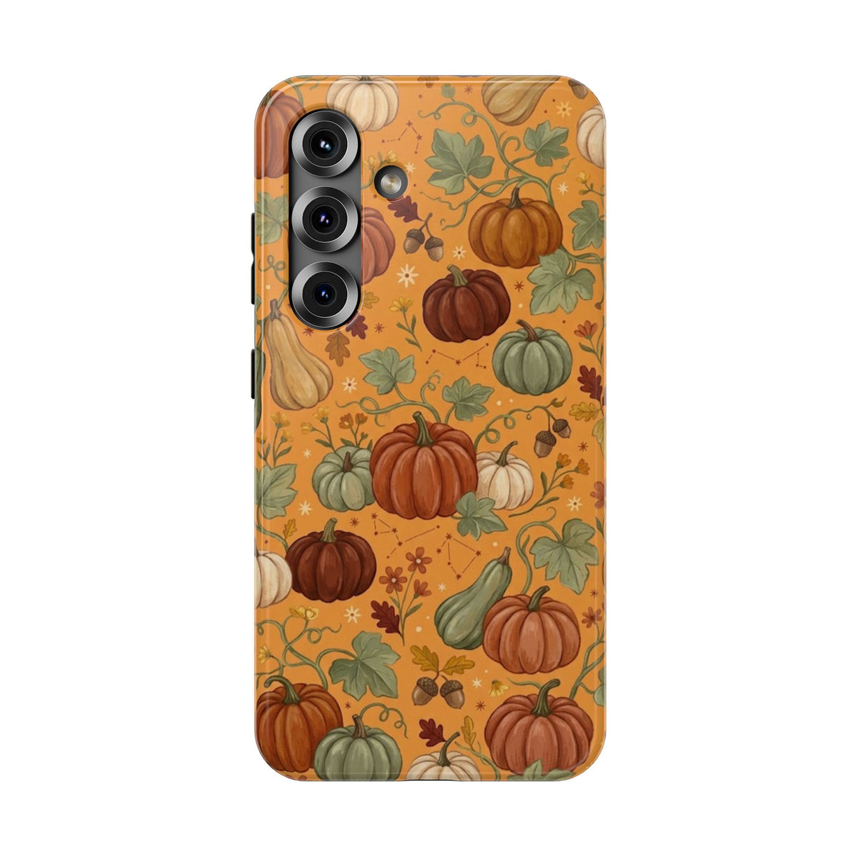 Autumn Pumpkin Pattern - Impact Resistant Phone Case