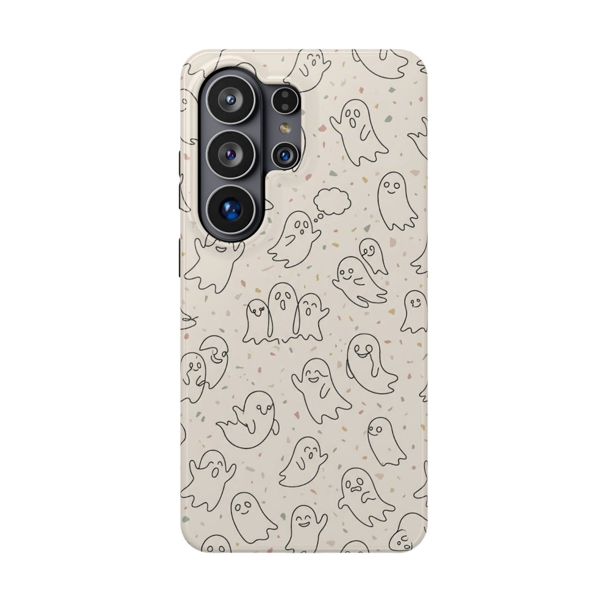 Cute Ghost Pattern - Impact Resistant Phone Case