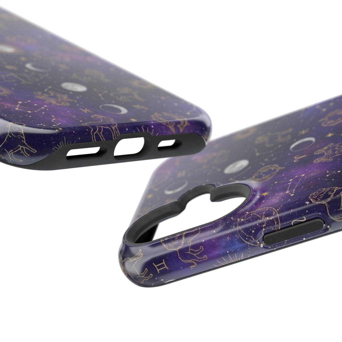Zodiac Constellation & Moon Phases - Impact-Resistant Phone Case