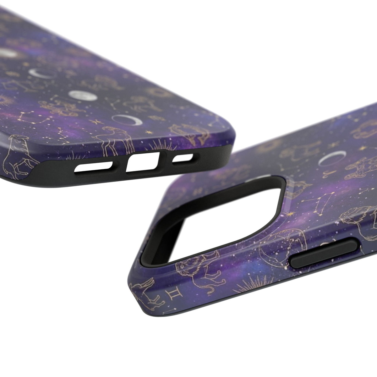 Zodiac Constellation & Moon Phases - Impact-Resistant Phone Case