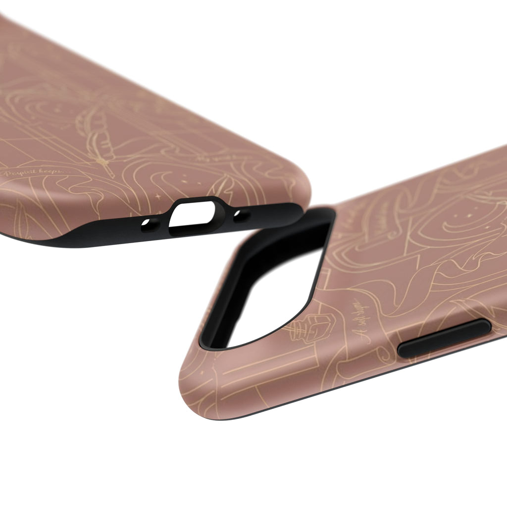 Terracotta Floral Arch Phone Case