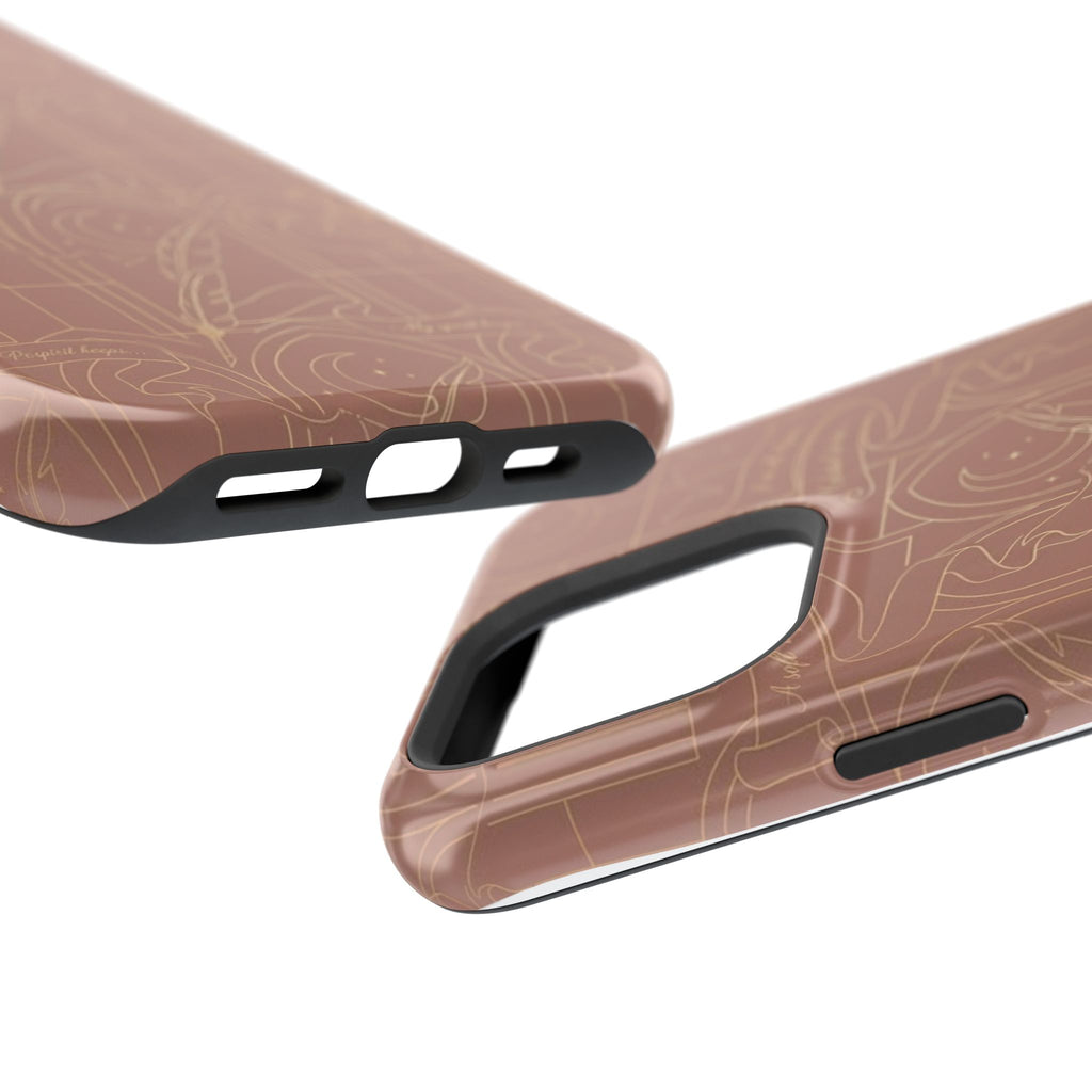 Terracotta Floral Arch Phone Case