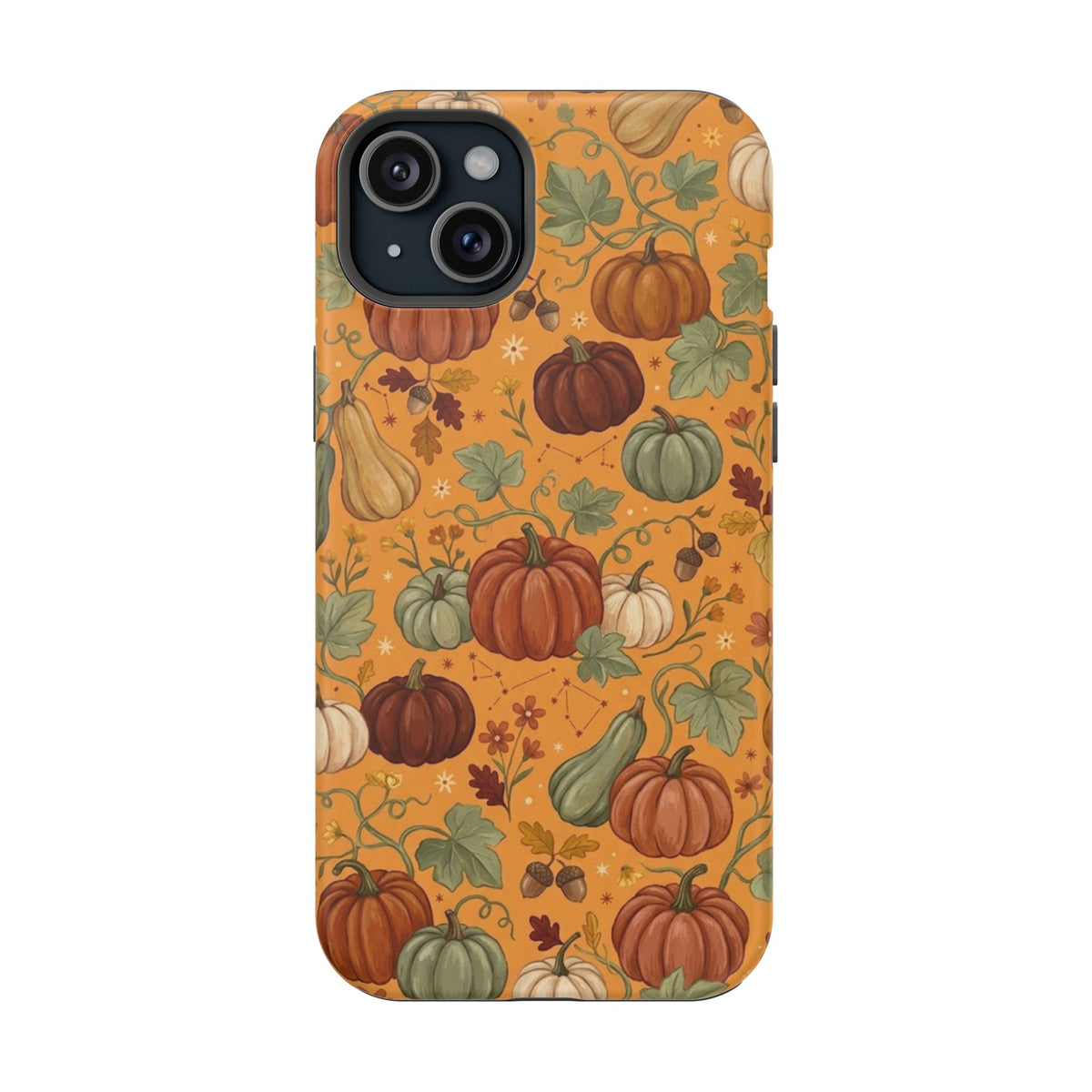 Autumn Pumpkin Pattern - Impact Resistant Phone Case