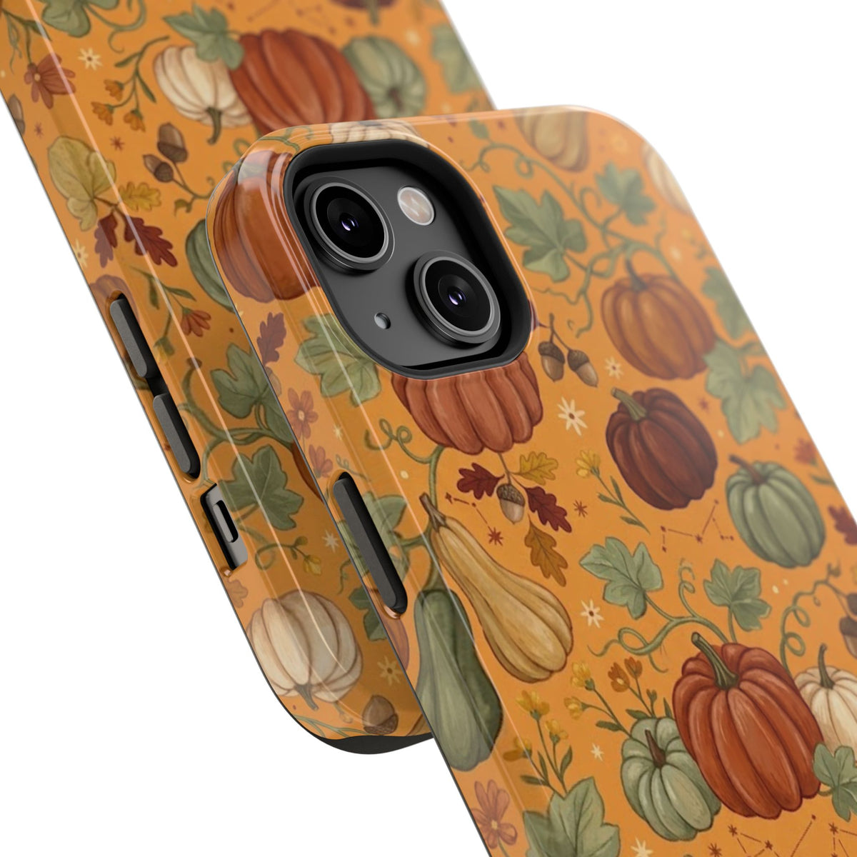 Autumn Pumpkin Pattern - Impact Resistant Phone Case