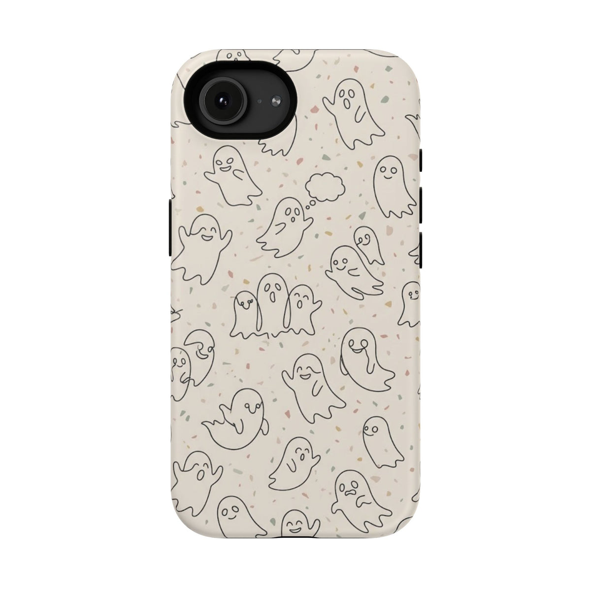 Cute Ghost Pattern - Impact Resistant Phone Case