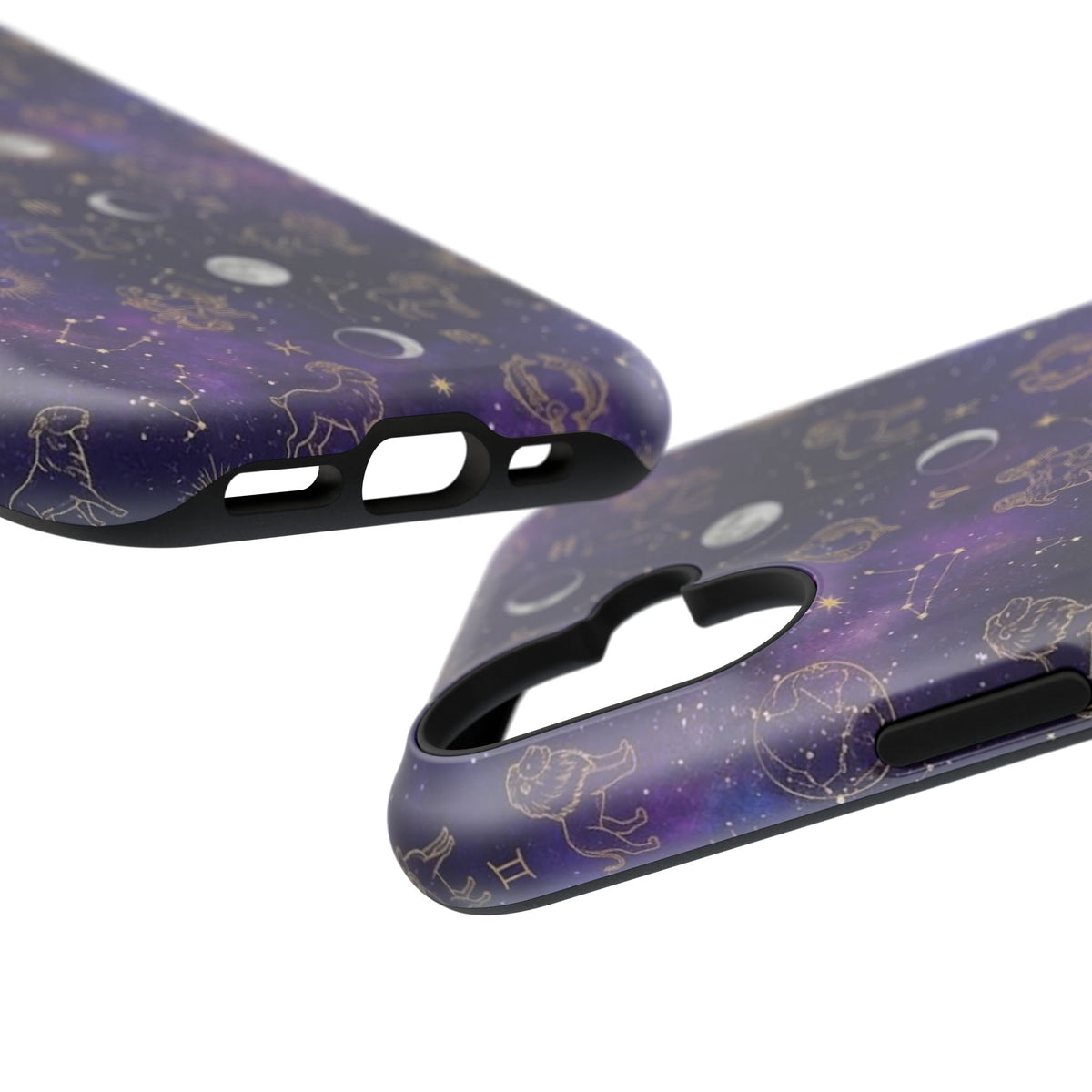 Zodiac Constellation & Moon Phases - Impact-Resistant Phone Case