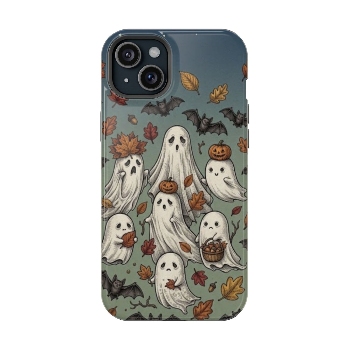 Cute Spooky Ghosts - Impact-Resistant Phone Case