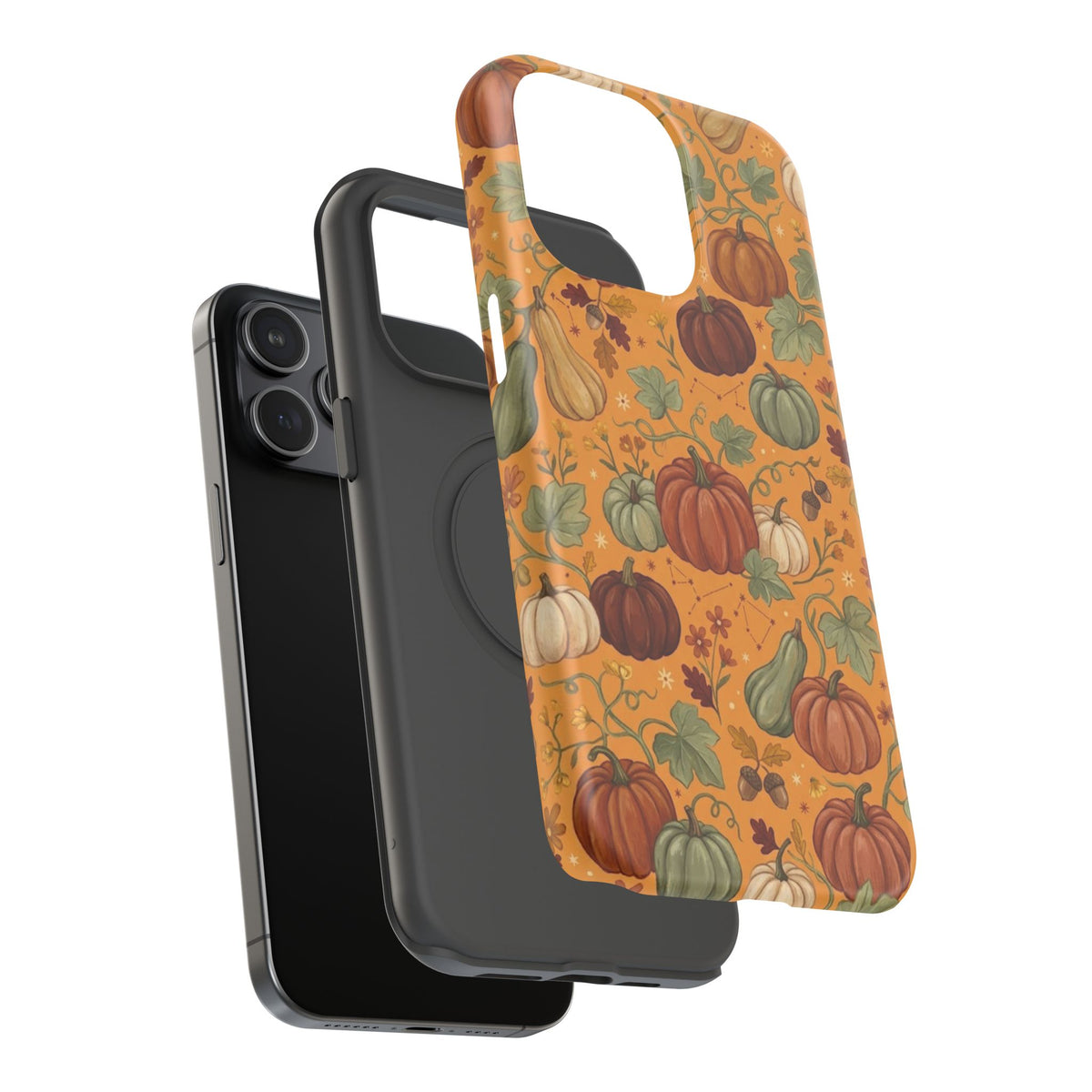 Autumn Pumpkin Pattern - Impact Resistant Phone Case