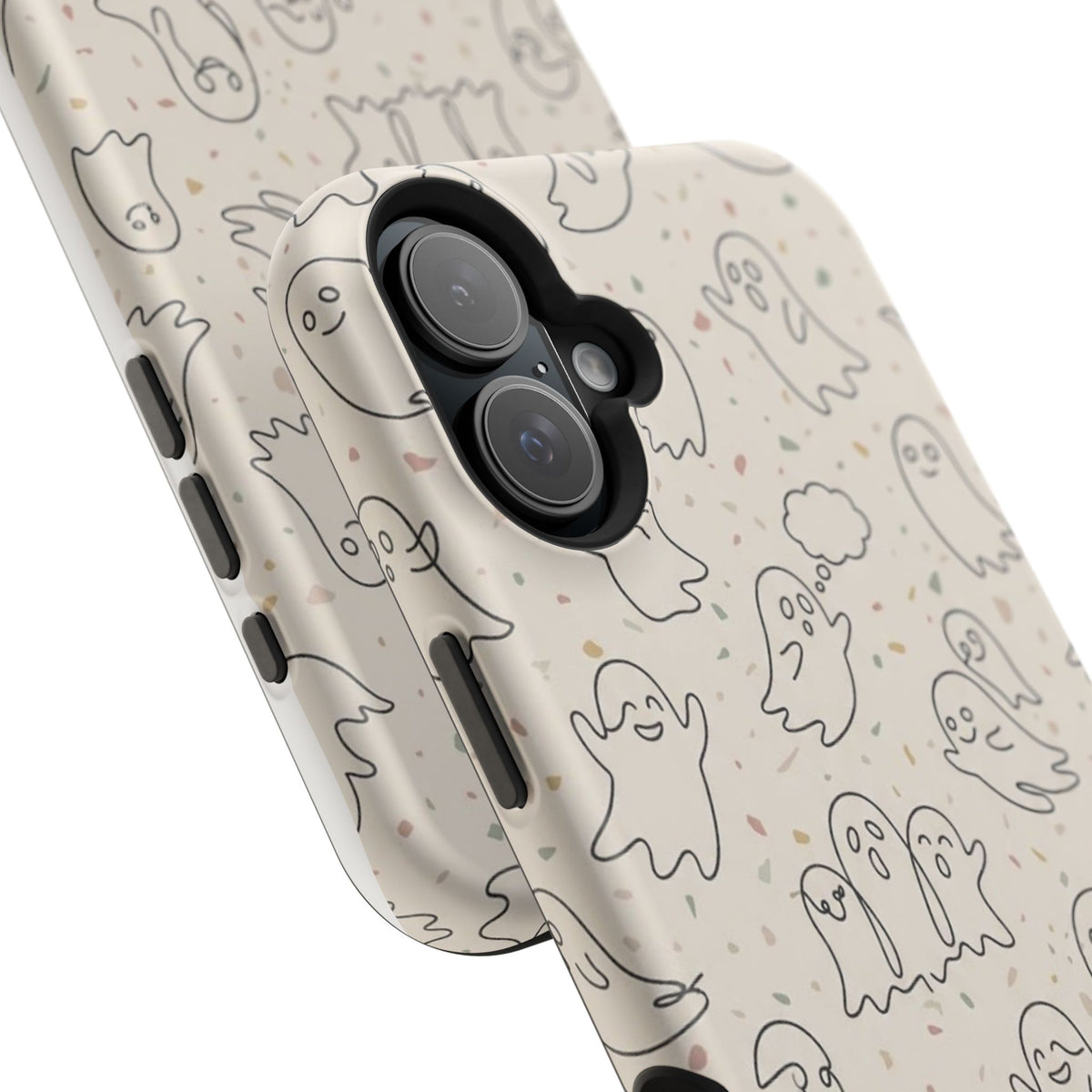 Cute Ghost Pattern - Impact Resistant Phone Case