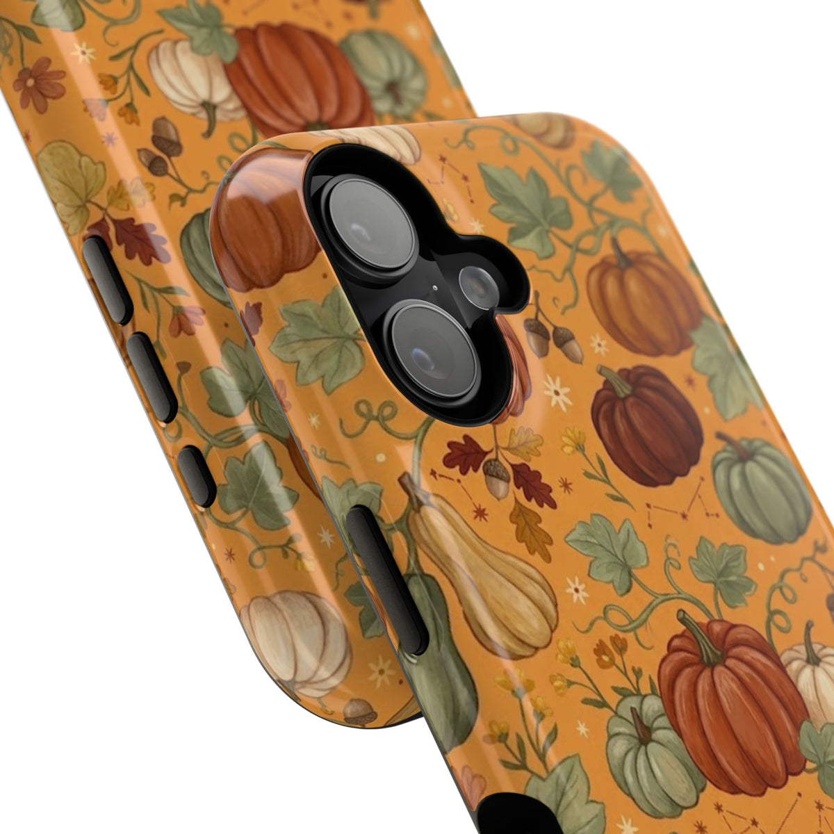 Autumn Pumpkin Pattern - Impact Resistant Phone Case