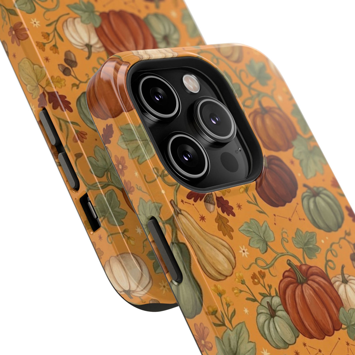 Autumn Pumpkin Pattern - Impact Resistant Phone Case