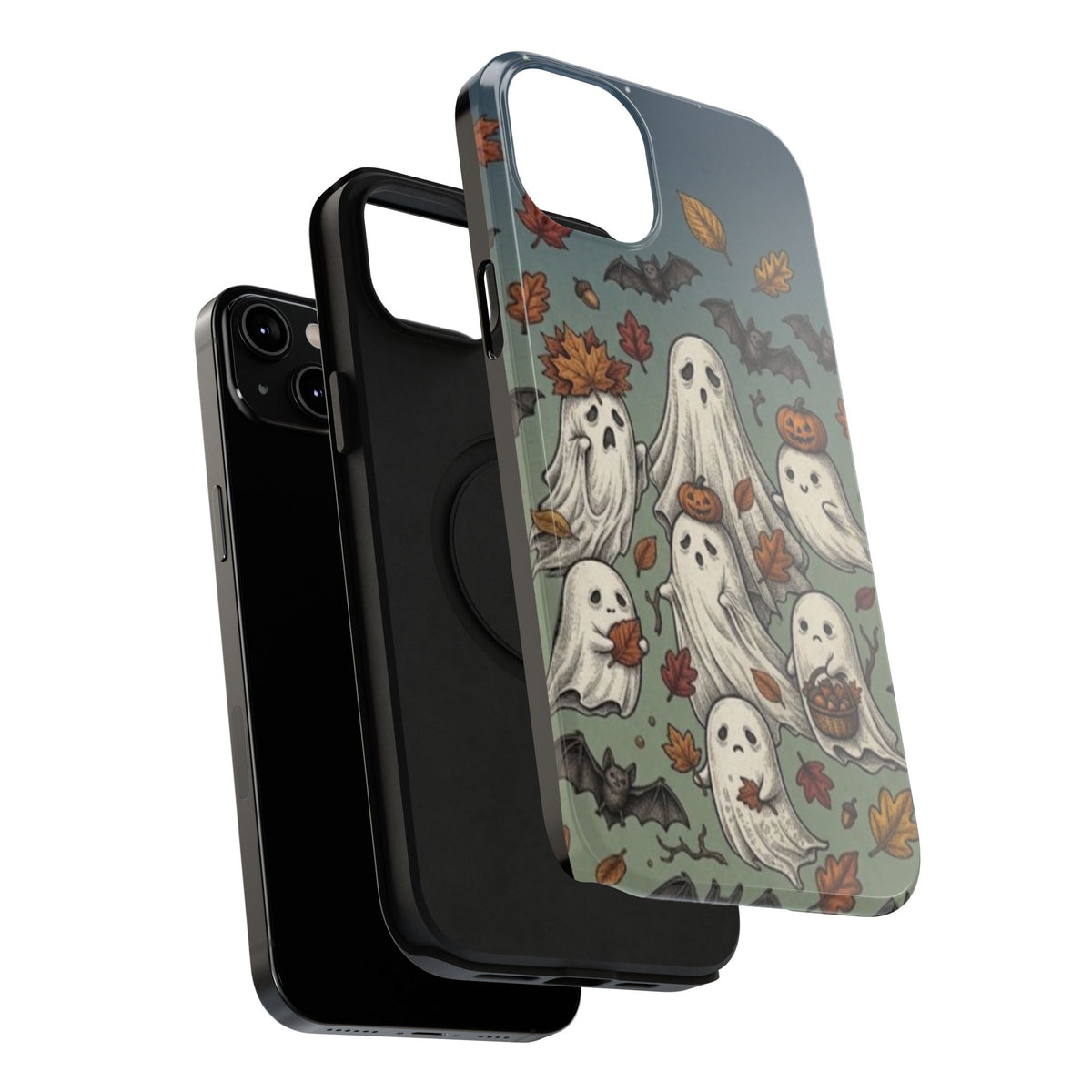 Cute Spooky Ghosts - Impact-Resistant Phone Case