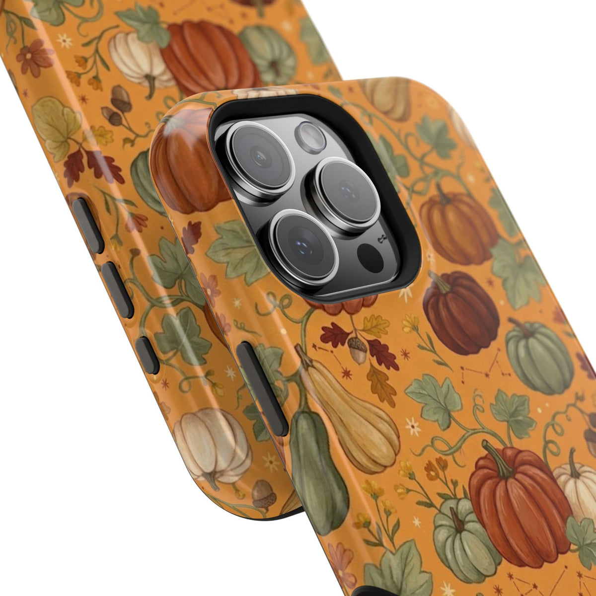 Autumn Pumpkin Pattern - Impact Resistant Phone Case