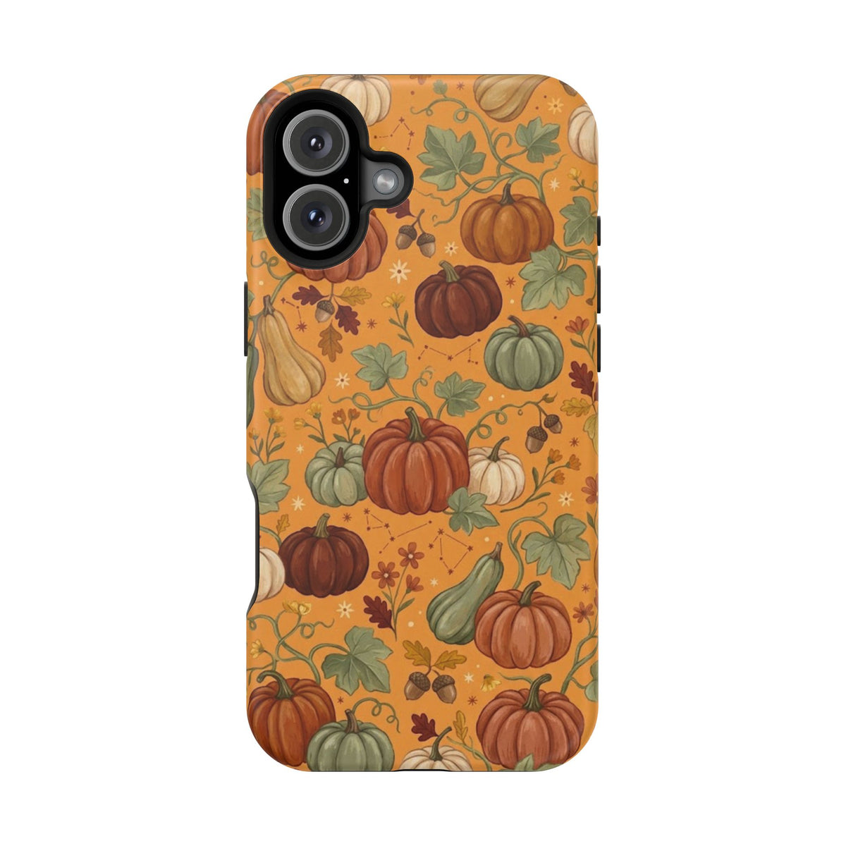 Autumn Pumpkin Pattern - Impact Resistant Phone Case
