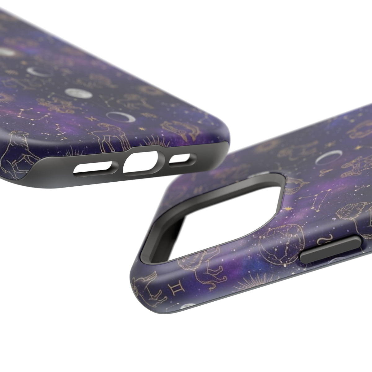 Zodiac Constellation & Moon Phases - Impact-Resistant Phone Case