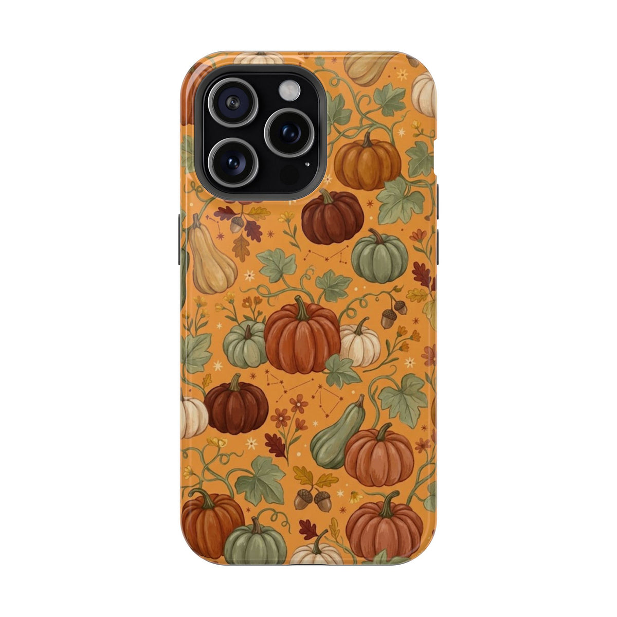 Autumn Pumpkin Pattern - Impact Resistant Phone Case
