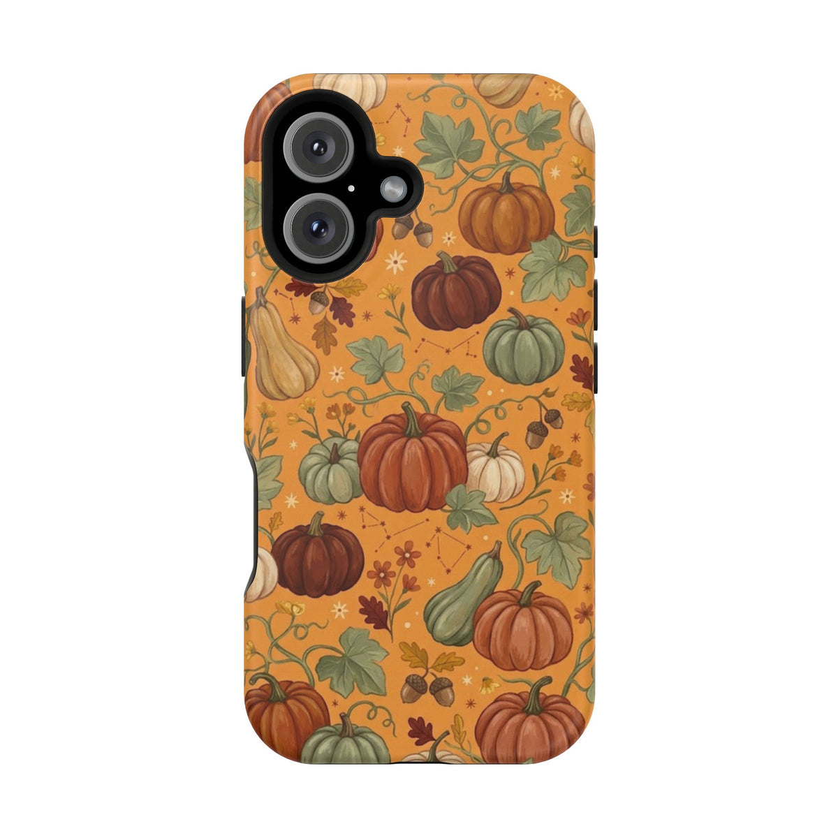 Autumn Pumpkin Pattern - Impact Resistant Phone Case