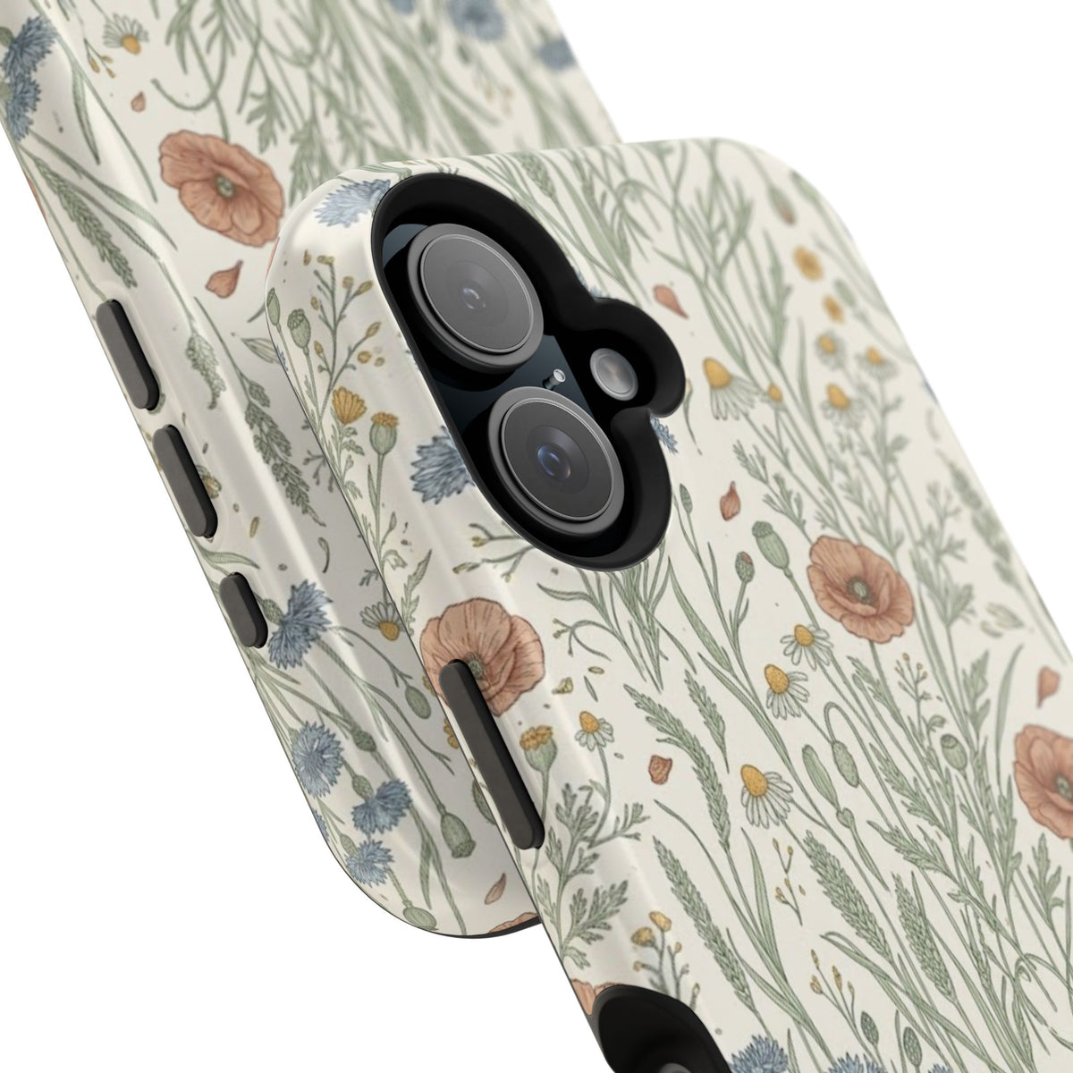 Vintage Wildflower Floral Field - Impact Resistant Phone Case