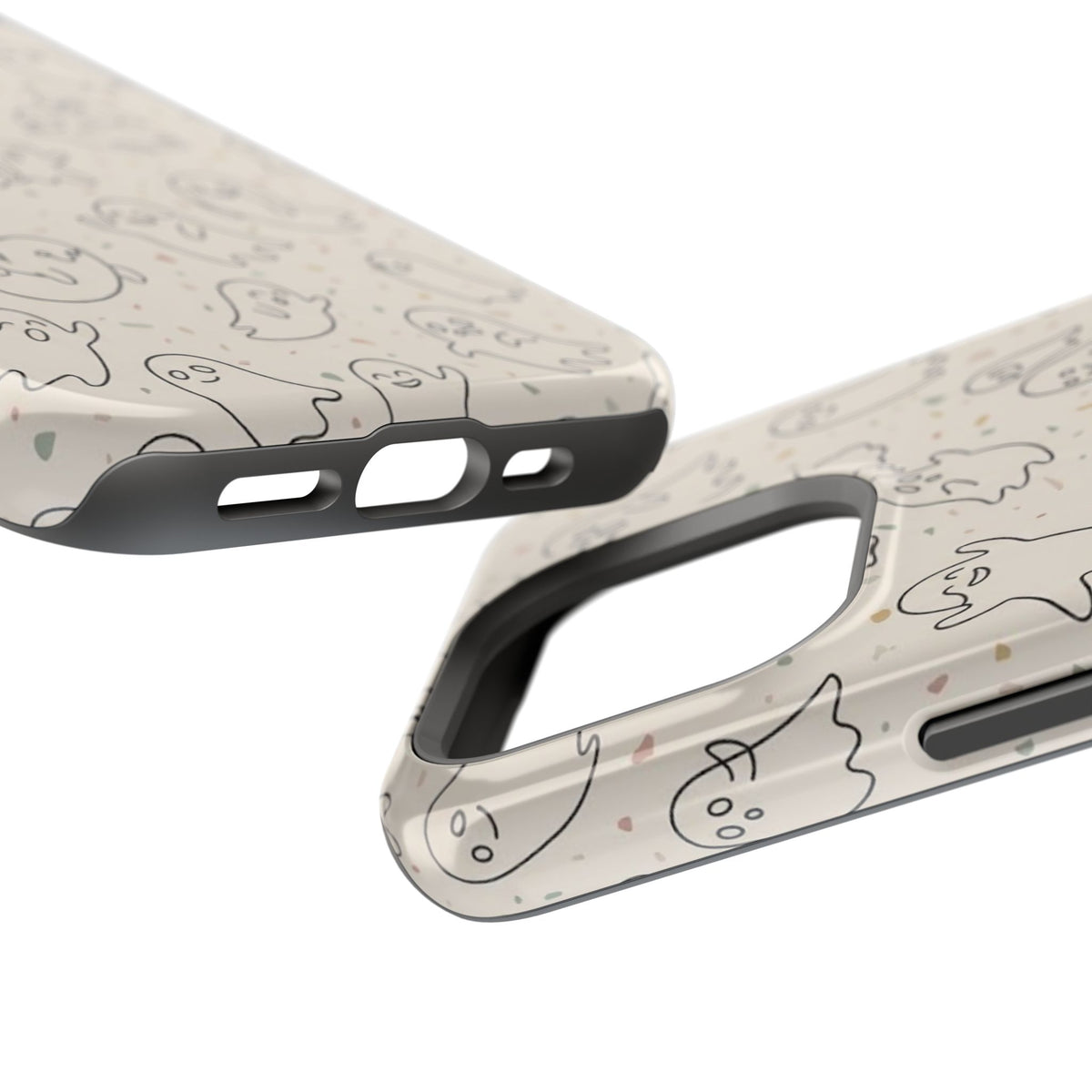 Cute Ghost Pattern - Impact Resistant Phone Case
