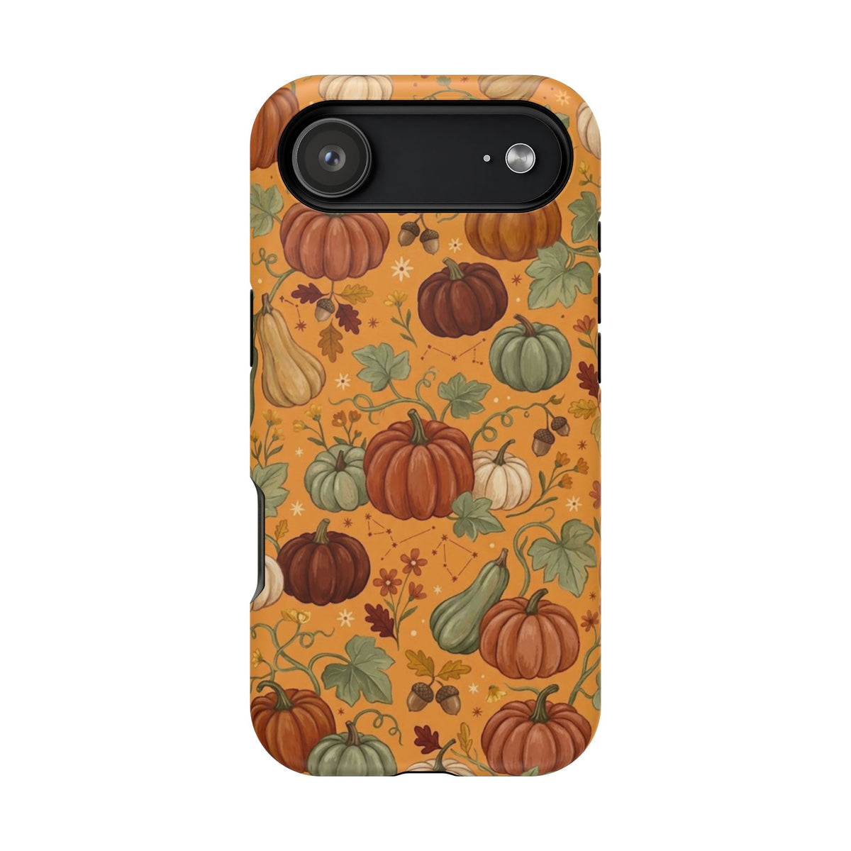 Autumn Pumpkin Pattern - Impact Resistant Phone Case