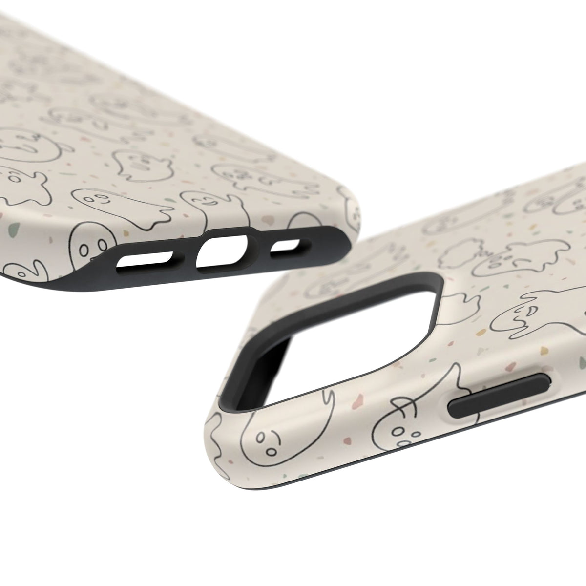 Cute Ghost Pattern - Impact Resistant Phone Case