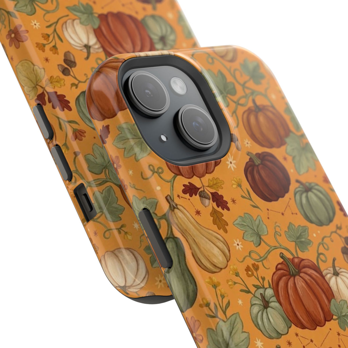 Autumn Pumpkin Pattern - Impact Resistant Phone Case