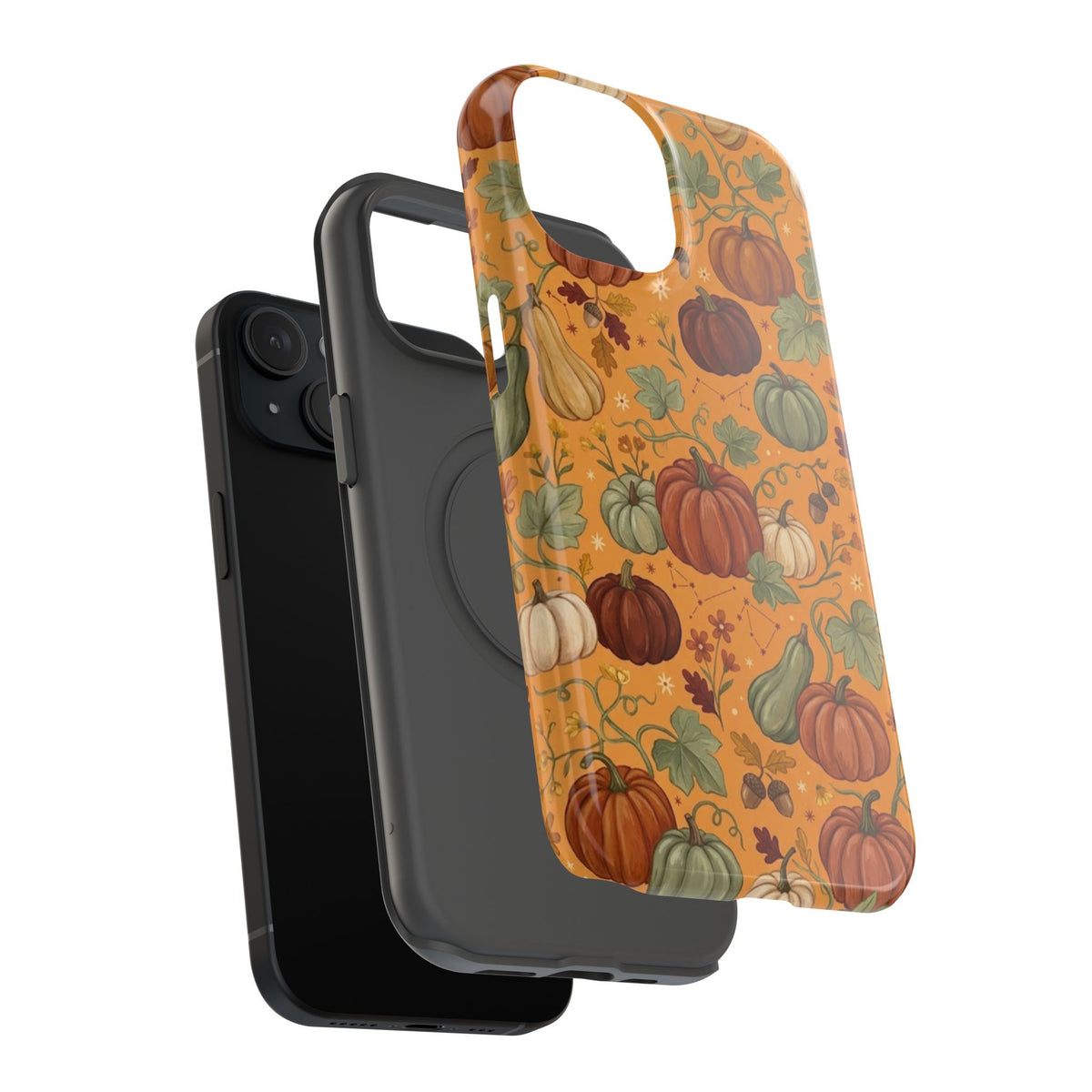 Autumn Pumpkin Pattern - Impact Resistant Phone Case