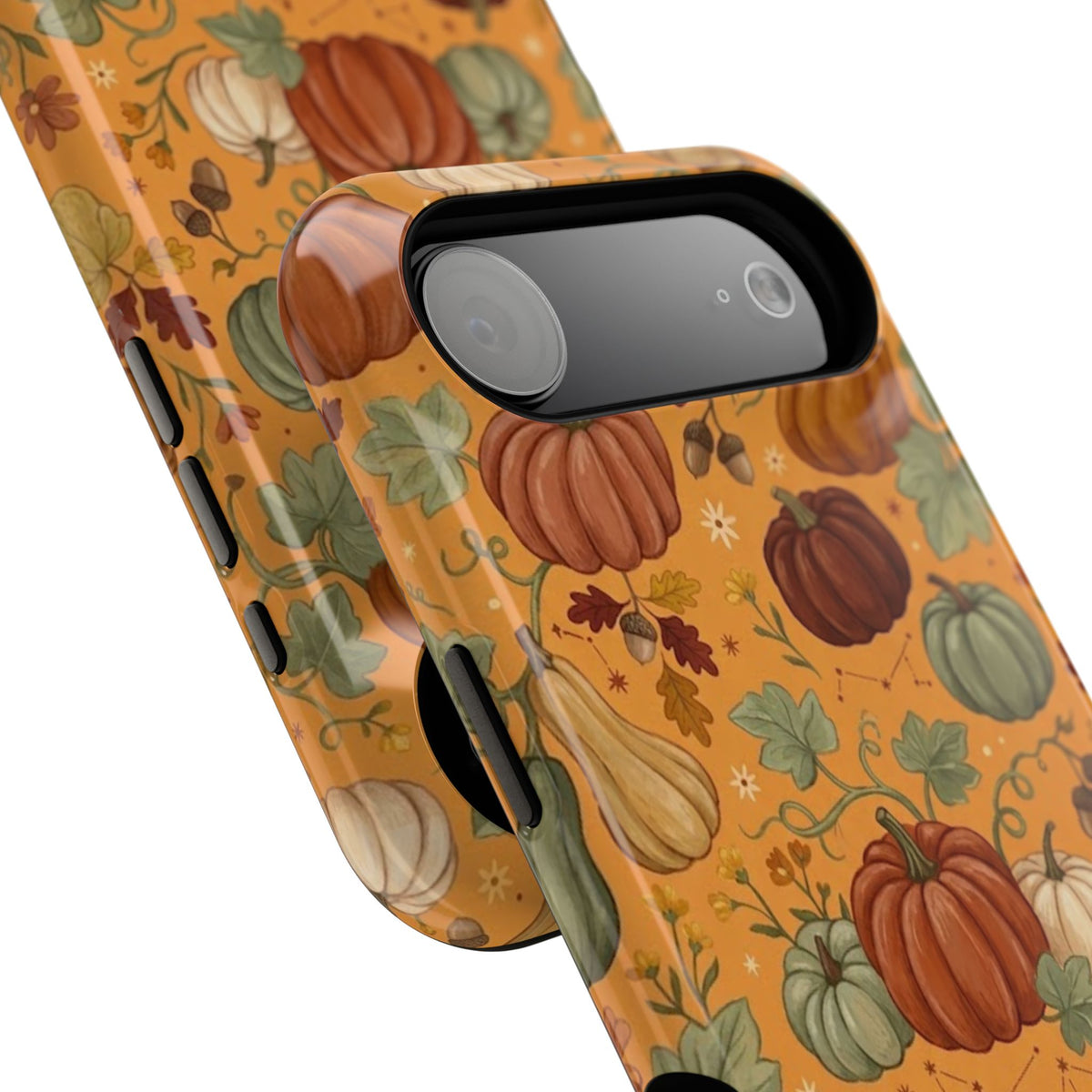Autumn Pumpkin Pattern - Impact Resistant Phone Case