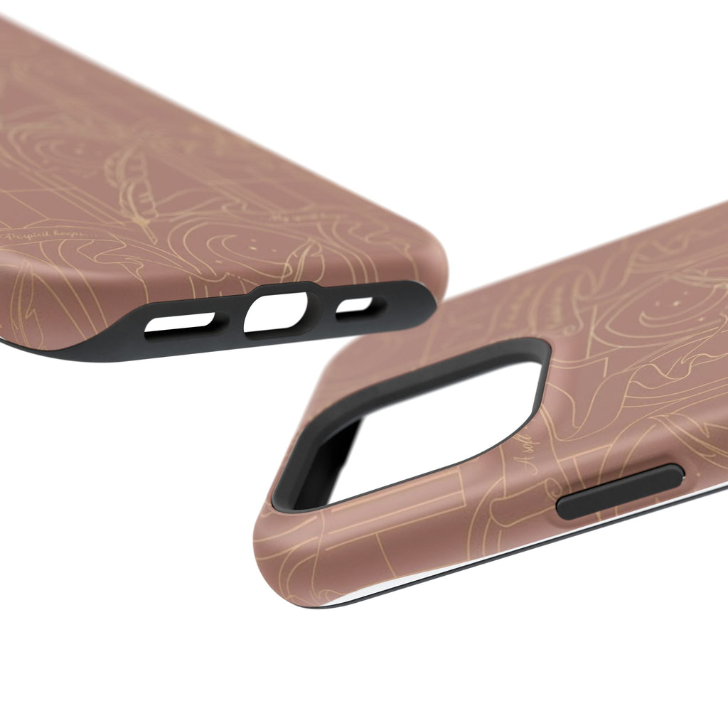 Terracotta Floral Arch Phone Case