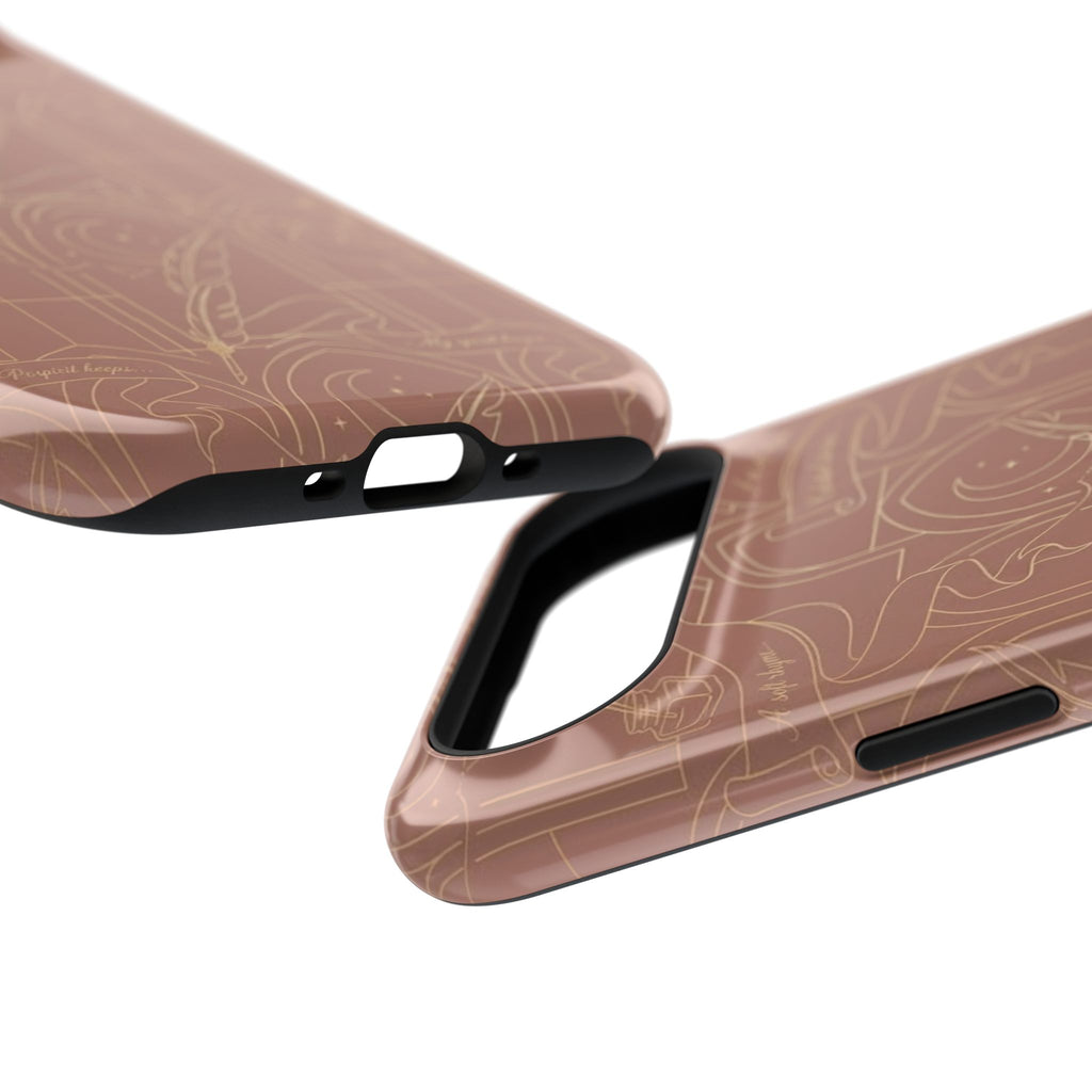 Terracotta Floral Arch Phone Case